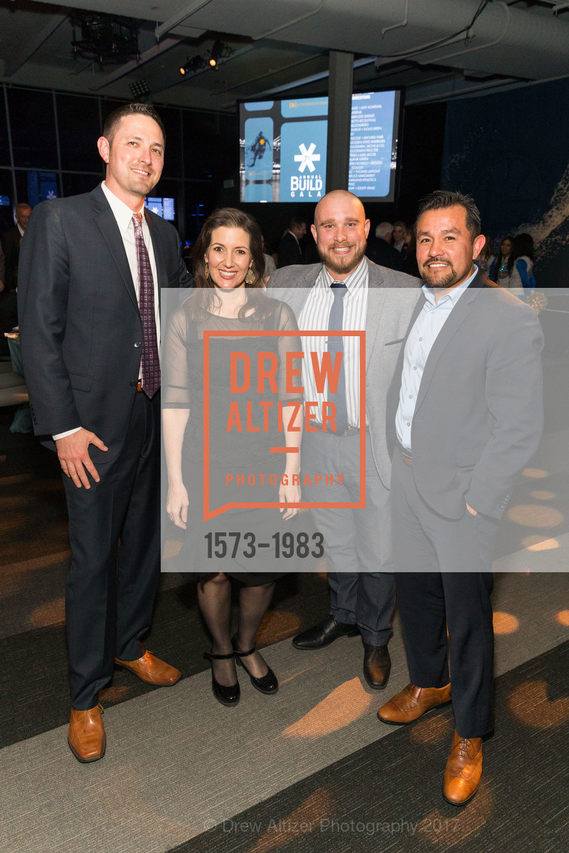 Jose Gordon, Libby Schaaf, Zachary Cohen, Jose Corona, BUILD Gala 2017, James R. Herman International Cruise Ship Terminal. Pier 27, March 23rd, 2017