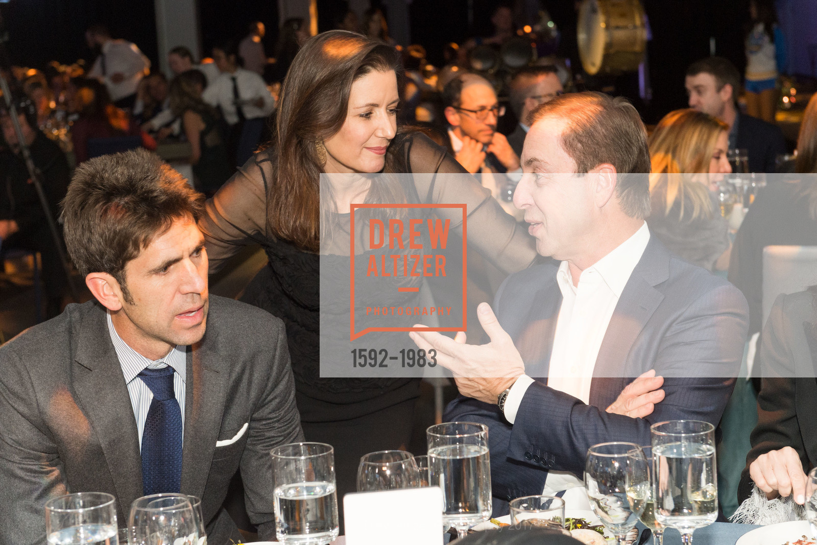 Bob Myers, Libby Schaaf, Joseph Lacob, BUILD Gala 2017, James R. Herman International Cruise Ship Terminal. Pier 27, March 23rd, 2017, Photo #1592-1983 Bob Myers, Libby Schaaf, Joseph Lacob, Photo #1592-1983