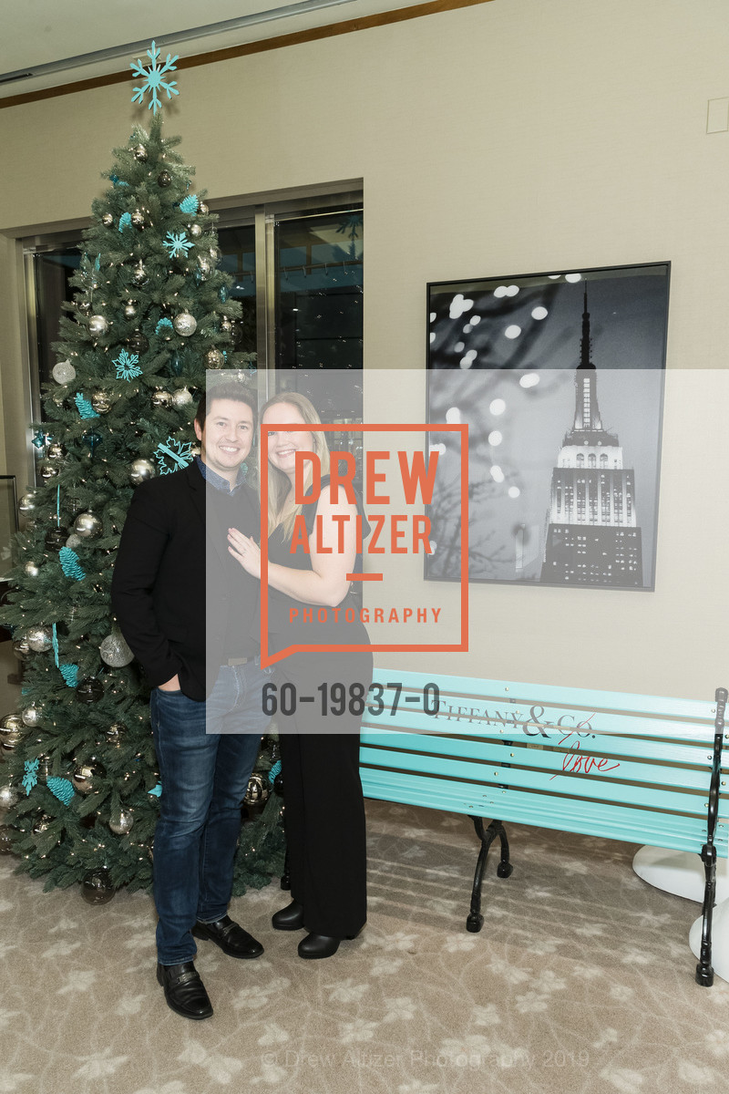 Andrew Chalker, Ashton Wolf, Tiffany & Co. Walnut Creek Holiday Event, Tiffany & Co. 1119 S Main St, December 6th, 2019, Photo #60-19837-0 Andrew Chalker, Ashton Wolf, Photo #60-19837-0