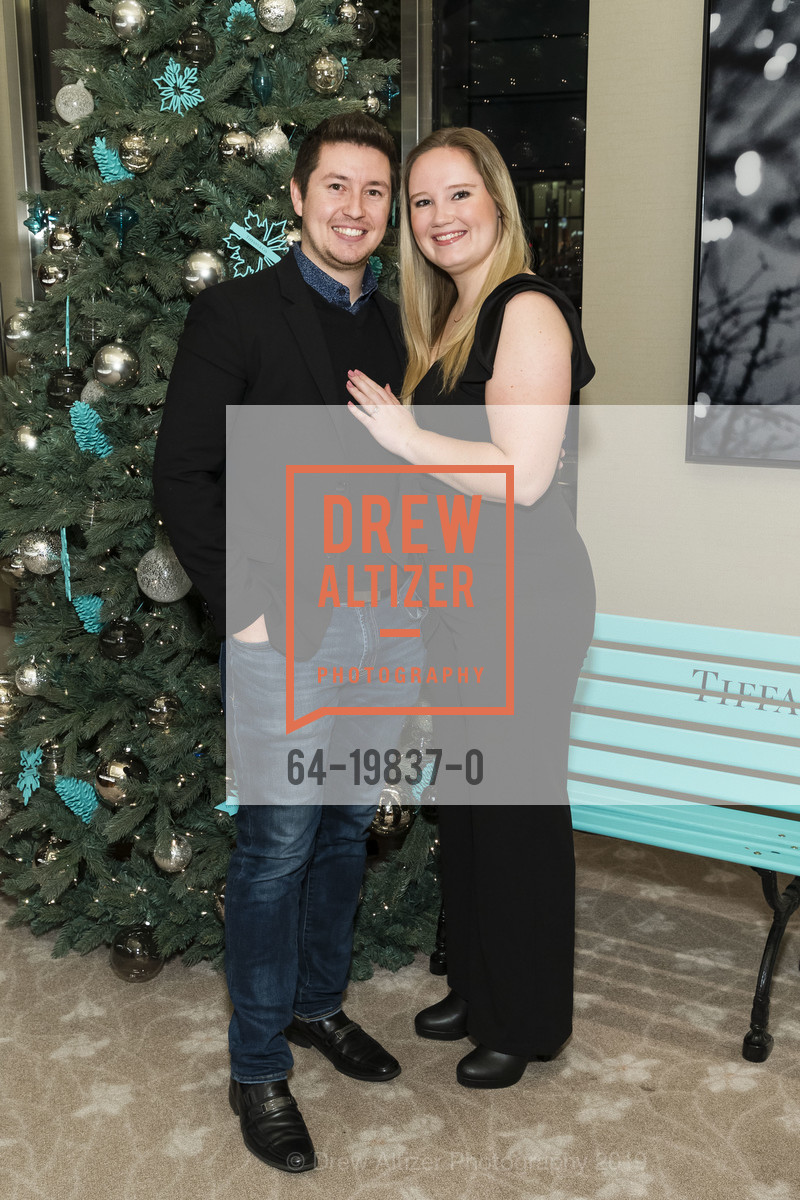 Andrew Chalker, Ashton Wolf, Tiffany & Co. Walnut Creek Holiday Event, Tiffany & Co. 1119 S Main St, December 6th, 2019, Photo #64-19837-0 Andrew Chalker, Ashton Wolf, Photo #64-19837-0