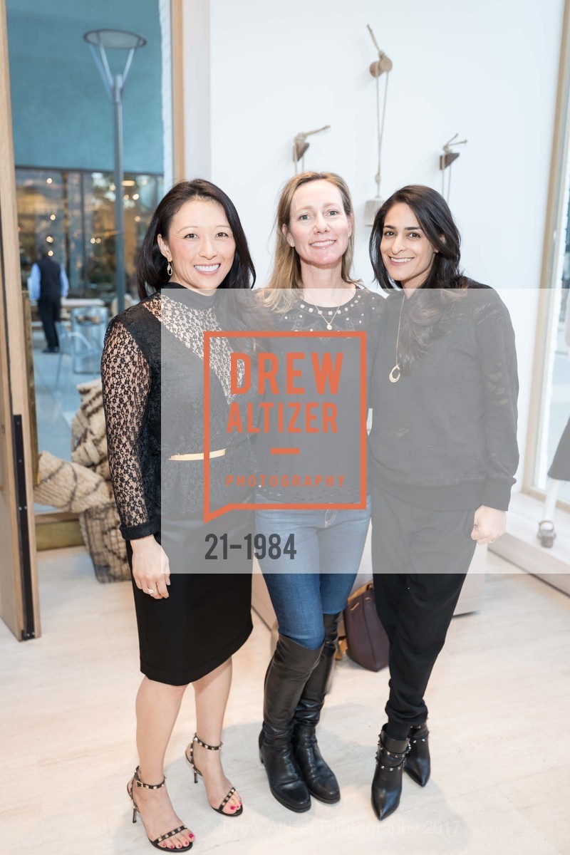 Cori Bates, Karissa Lee, Puja Kaul, Jenni Kayne Opens New Store at Stanford Shopping Center, Jenni Kayne. 180 El Camino Real, No. 1190, Palo Alto, CA 94304, March 21st, 2017, Photo #21-1984 Cori Bates, Karissa Lee, Puja Kaul, Photo #21-1984