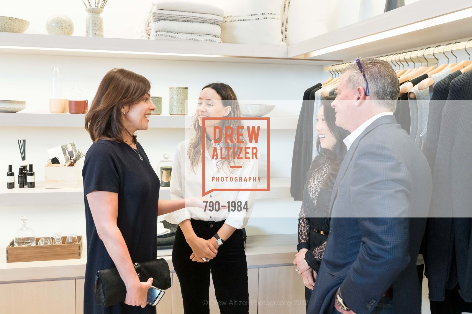 Sarah Lucas, Jenni Kayne, Cori Bates, Don Lucas, Jenni Kayne Opens New Store at Stanford Shopping Center, Jenni Kayne. 180 El Camino Real, No. 1190, Palo Alto, CA 94304, March 21st, 2017, Photo #790-1984 Sarah Lucas, Jenni Kayne, Cori Bates, Don Lucas, Photo #790-1984