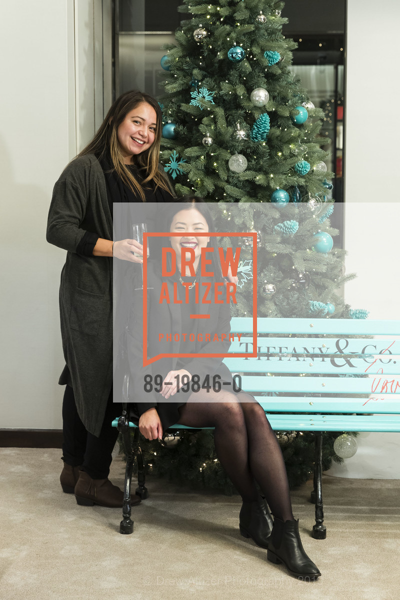 Maritza Flores, Eileen Tu, Tiffany & Co. Palo Alto Holiday Event 2019, Tiffany & Co. 149 Stanford Shopping Center, December 5th, 2019, Photo #89-19846-0 Maritza Flores, Eileen Tu, Photo #89-19846-0