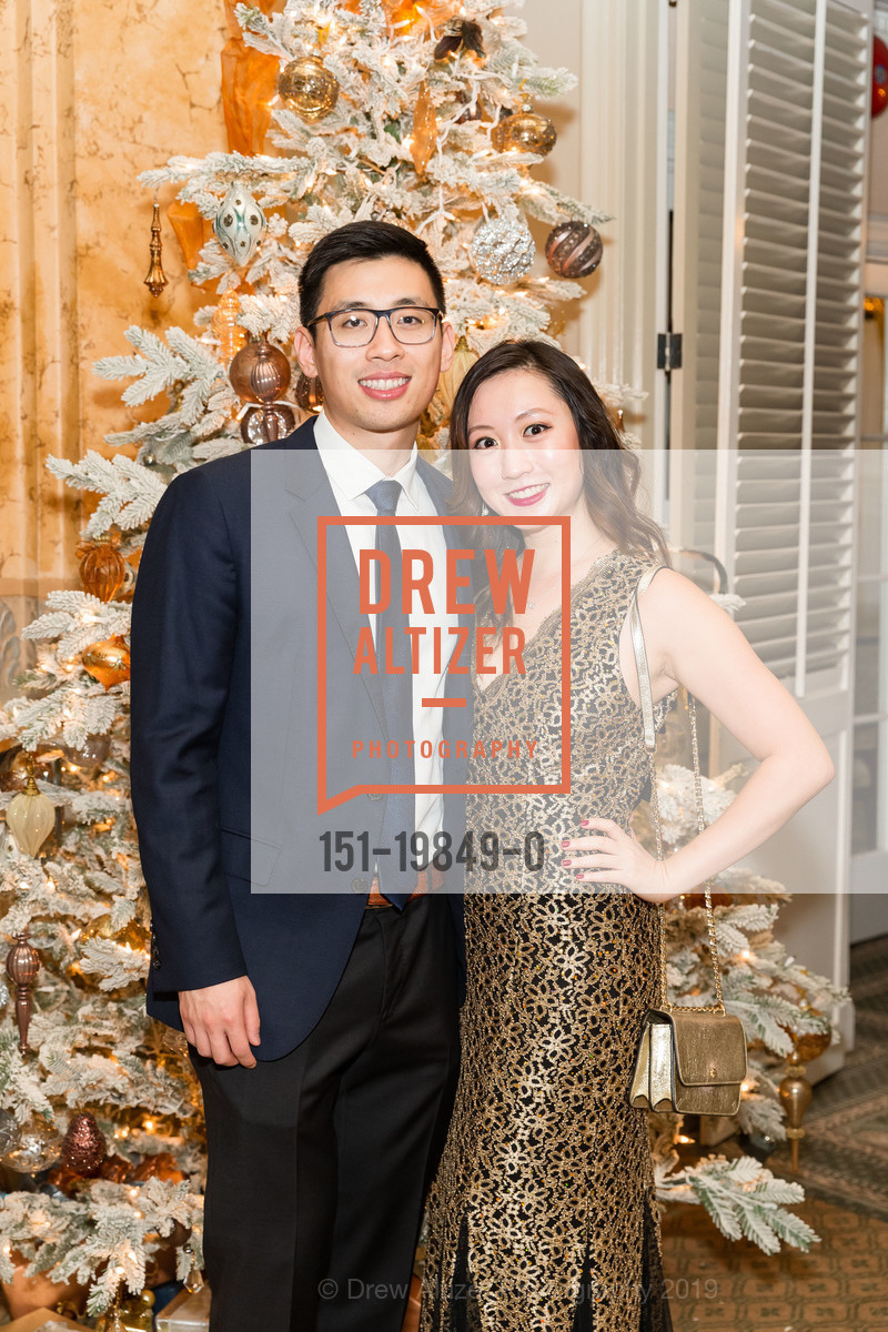 Favian Su, Michelle Geng, Spinsters Holiday Ball 2019, Metropolitan Club. 640 Sutter S, December 7th, 2019, Photo #151-19849-0 Favian Su, Michelle Geng, Photo #151-19849-0