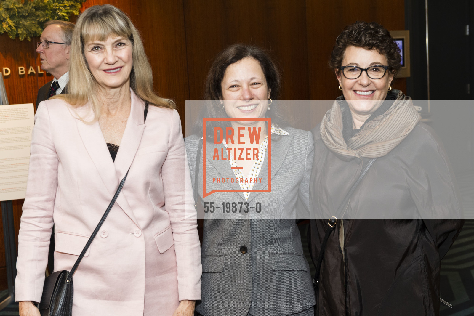 Denise Mulle, Shabana Siegel, Iona Miller, HealthRIGHT 360's Be The Change 2019, The Intercontinental Hotel. 888 Howard St, December 11th, 2019, Photo #55-19873-0 Denise Mulle, Shabana Siegel, Iona Miller, Photo #55-19873-0