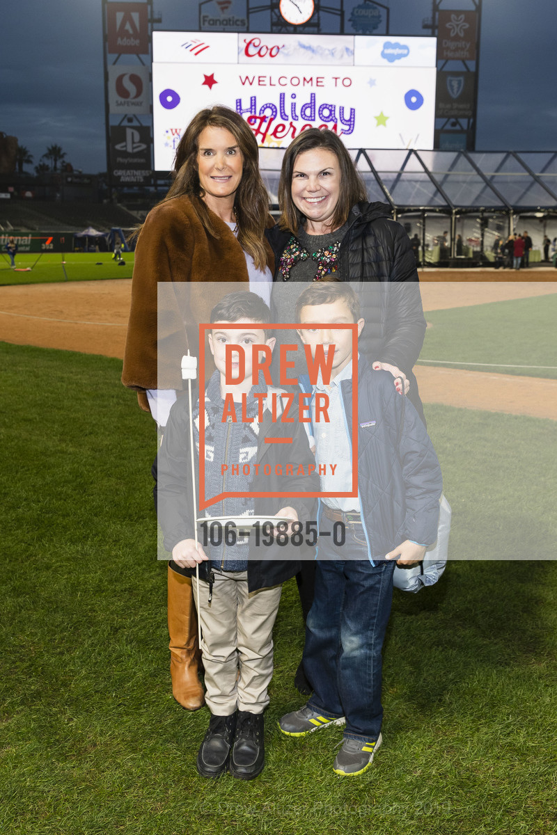 Jennifer Connell, Erica Blitzer, Holiday Heroes 2019, Oracle Park. 24 willie mays plaza, December 10th, 2019, Photo #106-19885-0 Jennifer Connell, Erica Blitzer, Photo #106-19885-0