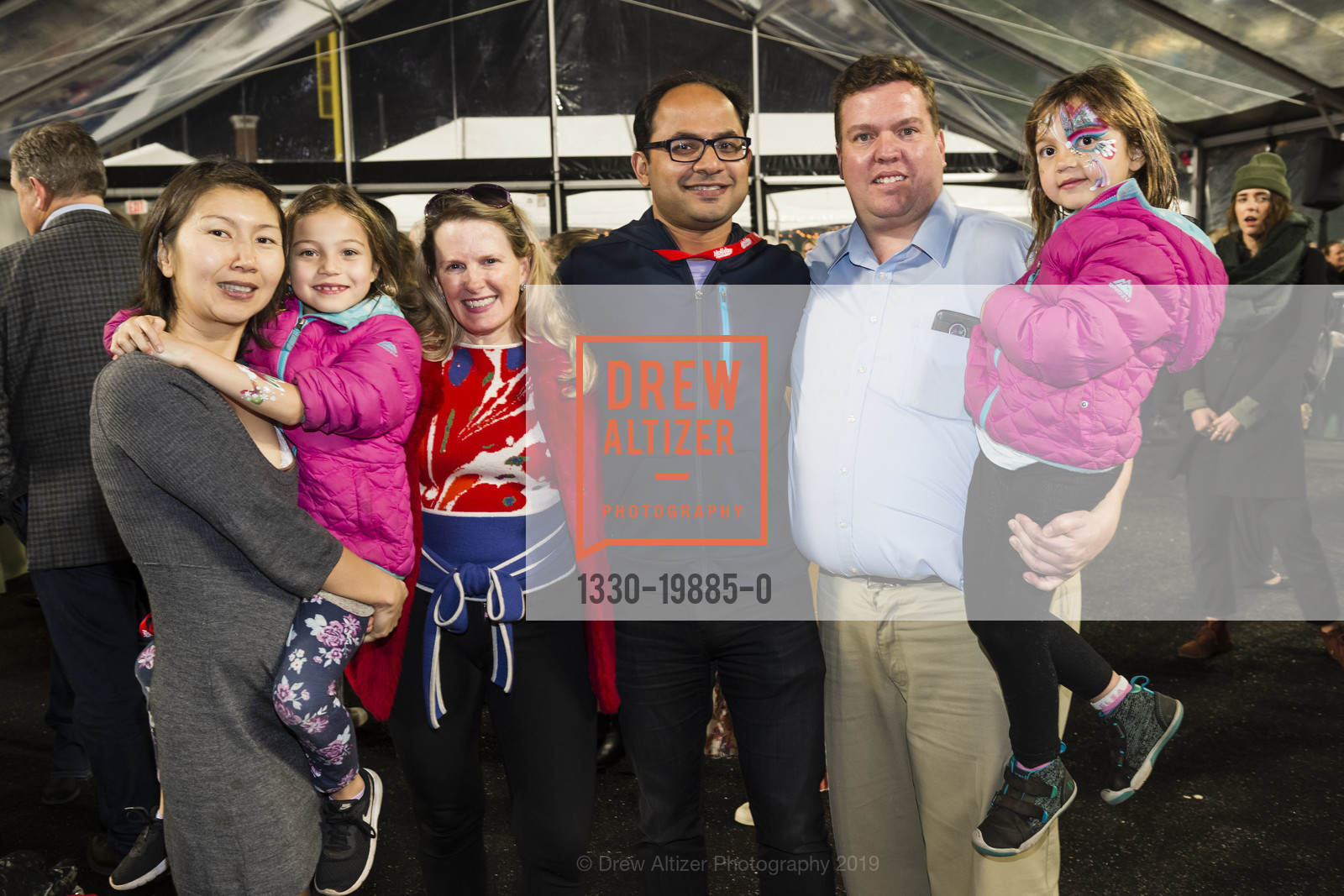 Asel Orunbaeva, Sophia Morgan, Marie Hurabiell, Mainul Mondal, Thomas Morgan, Olivia Morgan, Holiday Heroes 2019, Oracle Park. 24 willie mays plaza, December 10th, 2019, Photo #1330-19885-0 Asel Orunbaeva, Sophia Morgan, Marie Hurabiell, Mainul Mondal, Thomas Morgan, Olivia Morgan, Photo #1330-19885-0