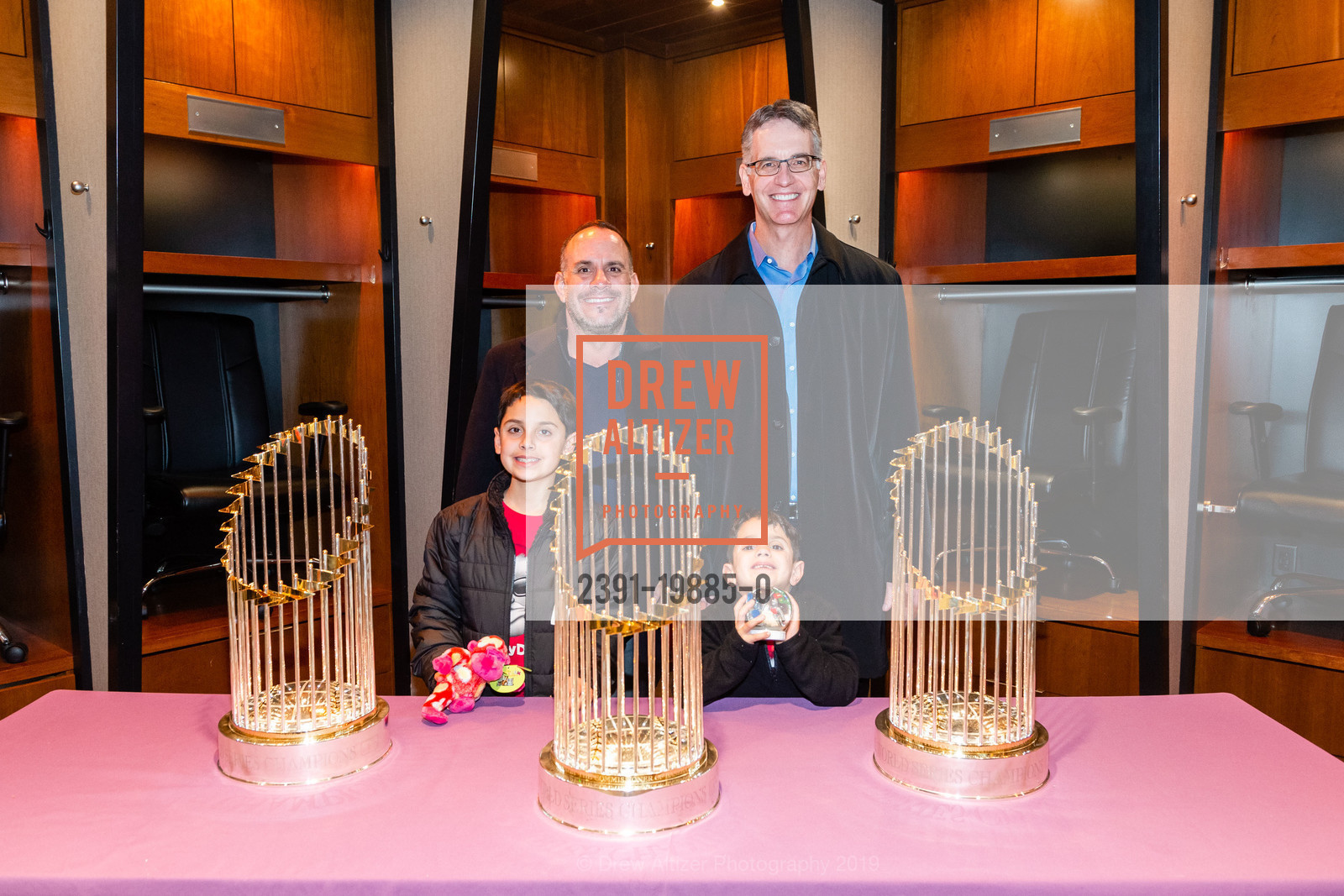 Pierce Melendez, Ron Melendez, Bruce Melendez, John Hoch, Holiday Heroes 2019, Oracle Park. 24 willie mays plaza, December 10th, 2019, Photo #2391-19885-0 Pierce Melendez, Ron Melendez, Bruce Melendez, John Hoch, Photo #2391-19885-0