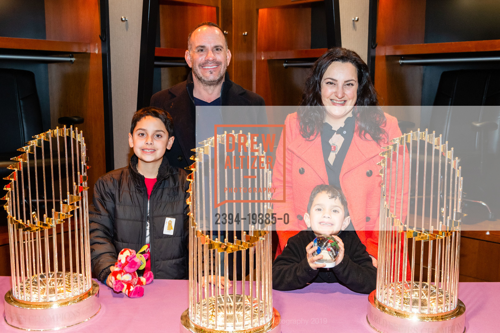 Pierce Melendez, Ron Melendez, Daphne Melendez, Bruce Melendez, Holiday Heroes 2019, Oracle Park. 24 willie mays plaza, December 10th, 2019, Photo #2394-19885-0 Pierce Melendez, Ron Melendez, Daphne Melendez, Bruce Melendez, Photo #2394-19885-0