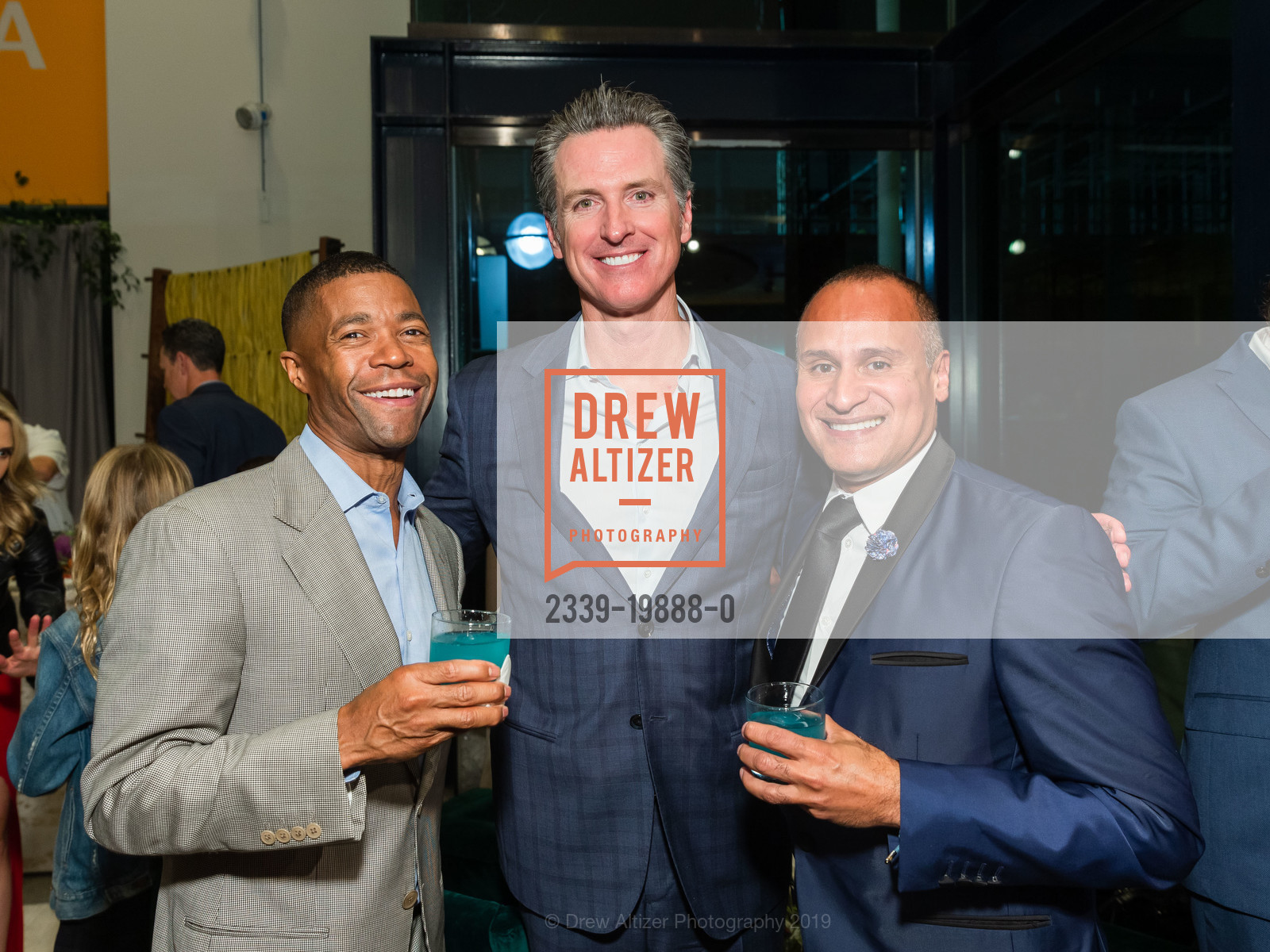 Rivera, Gavin Newsom, Derek Smith, 13th Annual California Hall of Fame Ceremony, California Museum. 1020 O St., Sacramento CA 95814, December 10th, 2019, Photo #2339-19888-0 Rivera, Gavin Newsom, Derek Smith, Photo #2339-19888-0