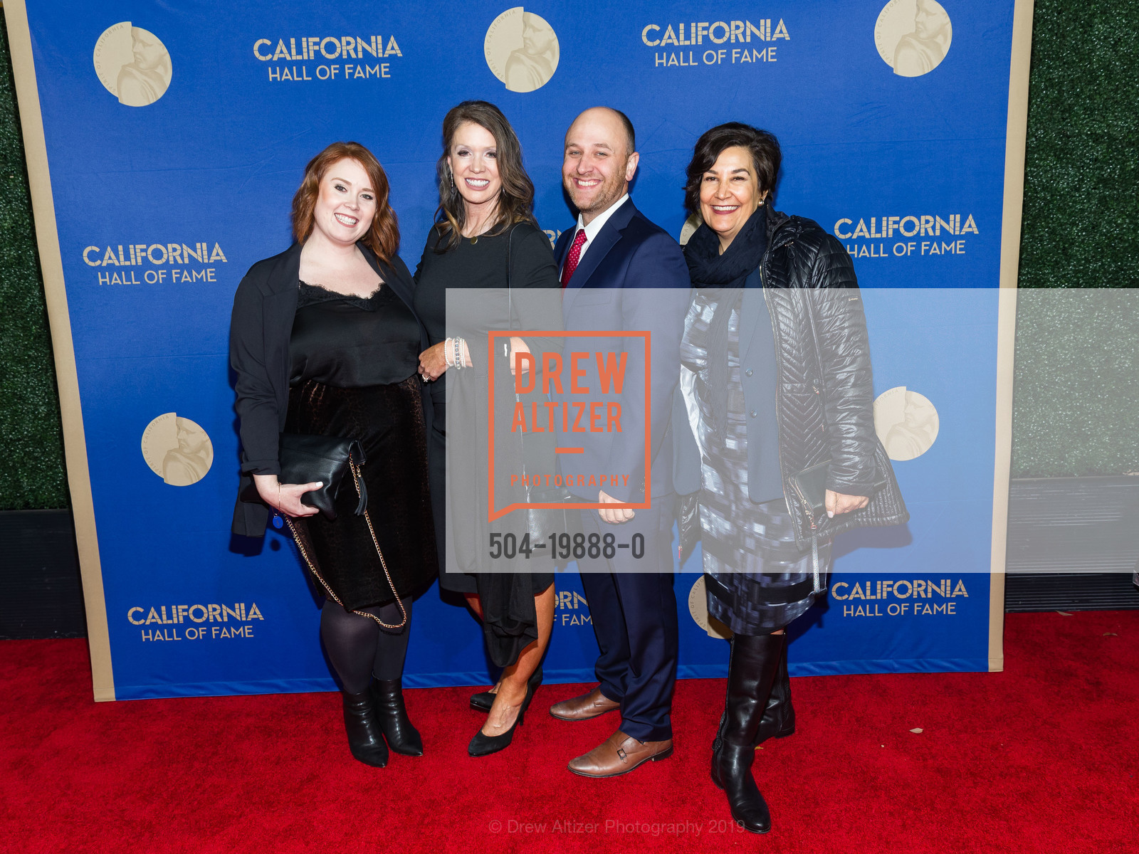 Lynn Carpenter, Caroline Beteta, Ryan Becker, 13th Annual California Hall of Fame Ceremony, California Museum. 1020 O St., Sacramento CA 95814, December 10th, 2019, Photo #504-19888-0 Lynn Carpenter, Caroline Beteta, Ryan Becker, Photo #504-19888-0