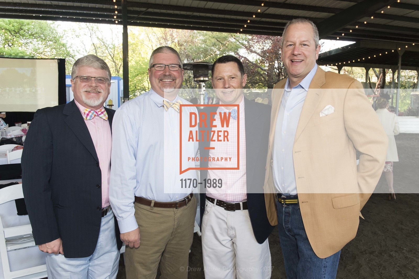 Brian Mason, Chris West, Bill Thompson, Brian Murphy, Tiger Trifecta-St. Charles School Auction, National Center For Equine Facilitated Therapy. 880 Runnymede Rd, March 25th, 2017