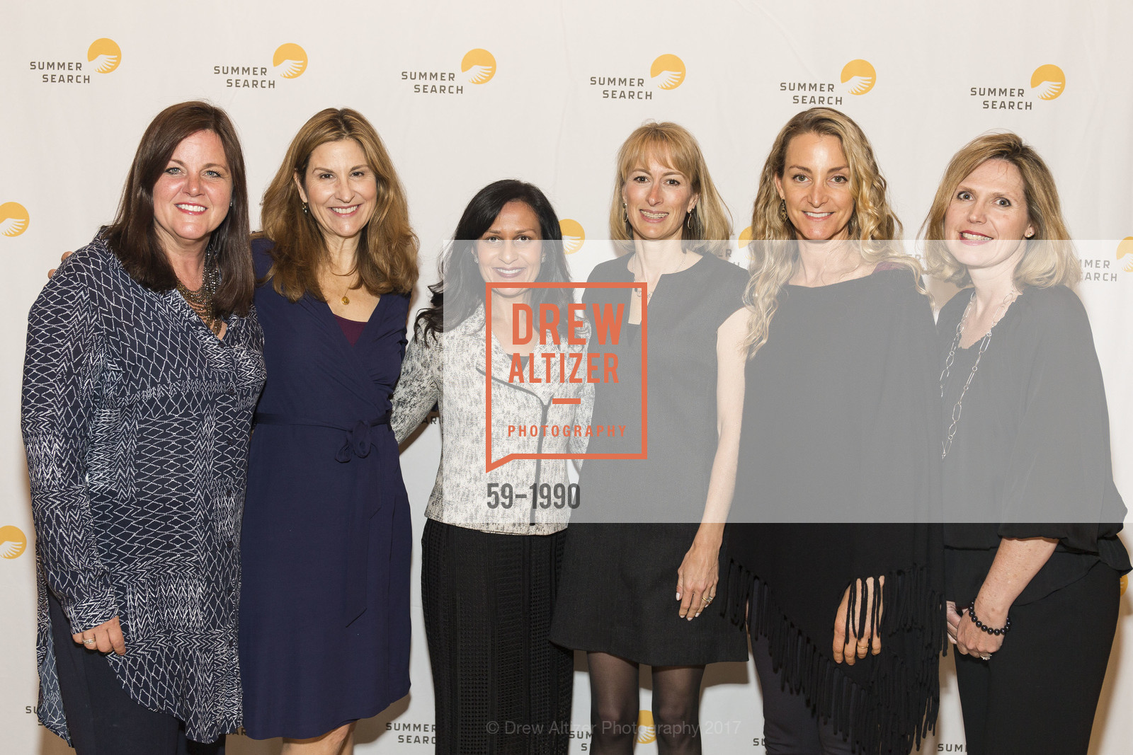 Stefanie Nelson, Cynthia Clark, Kaajal Narain, Amy Caroll, Kim Schenkel, Summer Search Silicon Valley Gala, Sharon Heights Golf & Country Club. 2900 Sand Hill Road, Menlo Park CA 94025, March 23rd, 2017, Photo #59-1990 Stefanie Nelson, Cynthia Clark, Kaajal Narain, Amy Caroll, Kim Schenkel, Photo #59-1990