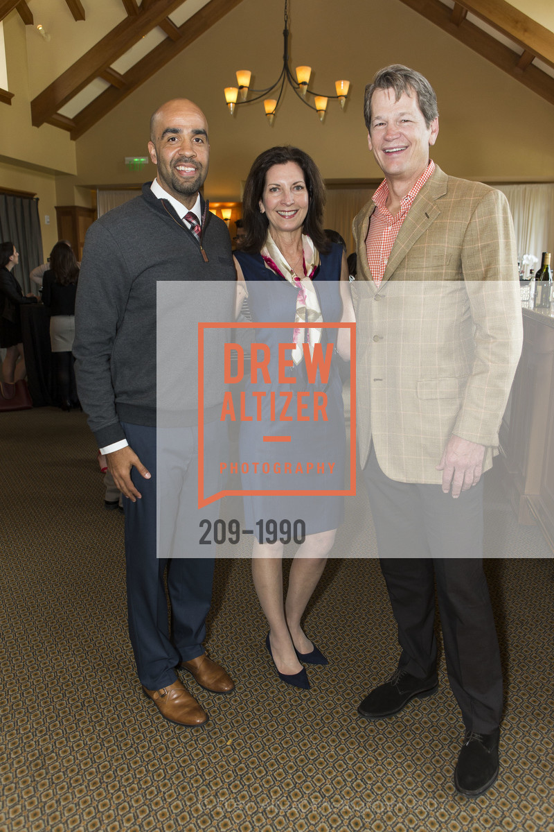 Kamba Tshionyi, Karen Bergman, Jim Milligan, Summer Search Silicon Valley Gala, Sharon Heights Golf & Country Club. 2900 Sand Hill Road, Menlo Park CA 94025, March 23rd, 2017, Photo #209-1990 Kamba Tshionyi, Karen Bergman, Jim Milligan, Photo #209-1990