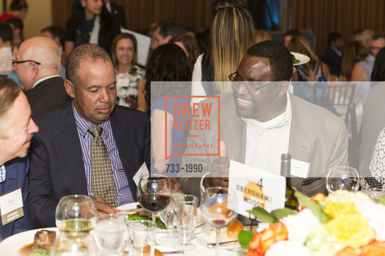 Emerick Woods, Fabomi Ojoula, Summer Search Silicon Valley Gala, Sharon Heights Golf & Country Club. 2900 Sand Hill Road, Menlo Park CA 94025, March 23rd, 2017, Photo #733-1990 Emerick Woods, Fabomi Ojoula, Photo #733-1990