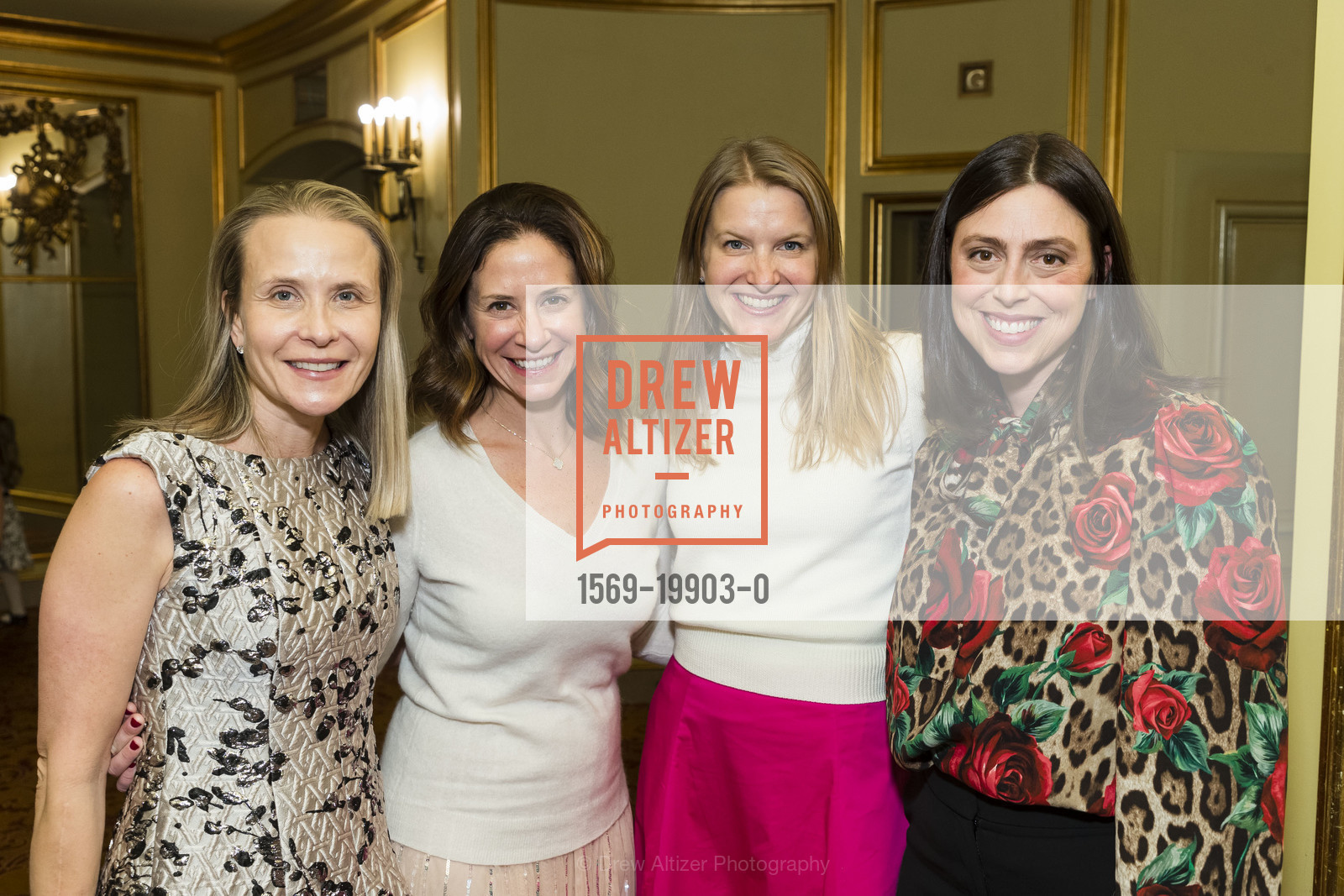 Rebecca Sacerdoti, Sophie Hayward, Caroline Brinckerhoff, Alex Marchetti, SF Ballet Nutcracker Luncheon 2019, Zellerback Rehearsel Hall & War Memorial Opera House. 301 Van Ness Ave, San Francisco, CA 94102, Photo #1569-19903-0 Rebecca Sacerdoti, Sophie Hayward, Caroline Brinckerhoff, Alex Marchetti, Photo #1569-19903-0