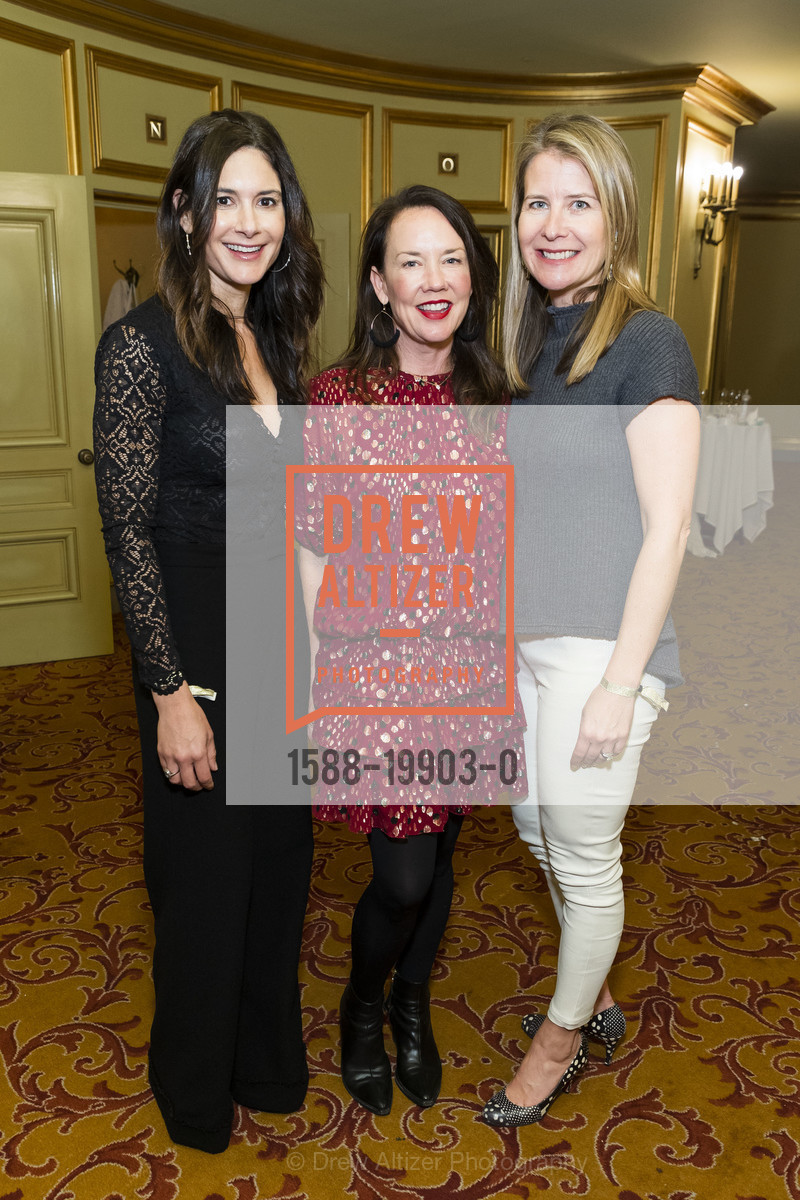 Lisa Pearson, Margaret Johnson, Catarina Schwab, SF Ballet Nutcracker Luncheon 2019, Zellerback Rehearsel Hall & War Memorial Opera House. 301 Van Ness Ave, San Francisco, CA 94102, Photo #1588-19903-0 Lisa Pearson, Margaret Johnson, Catarina Schwab, Photo #1588-19903-0