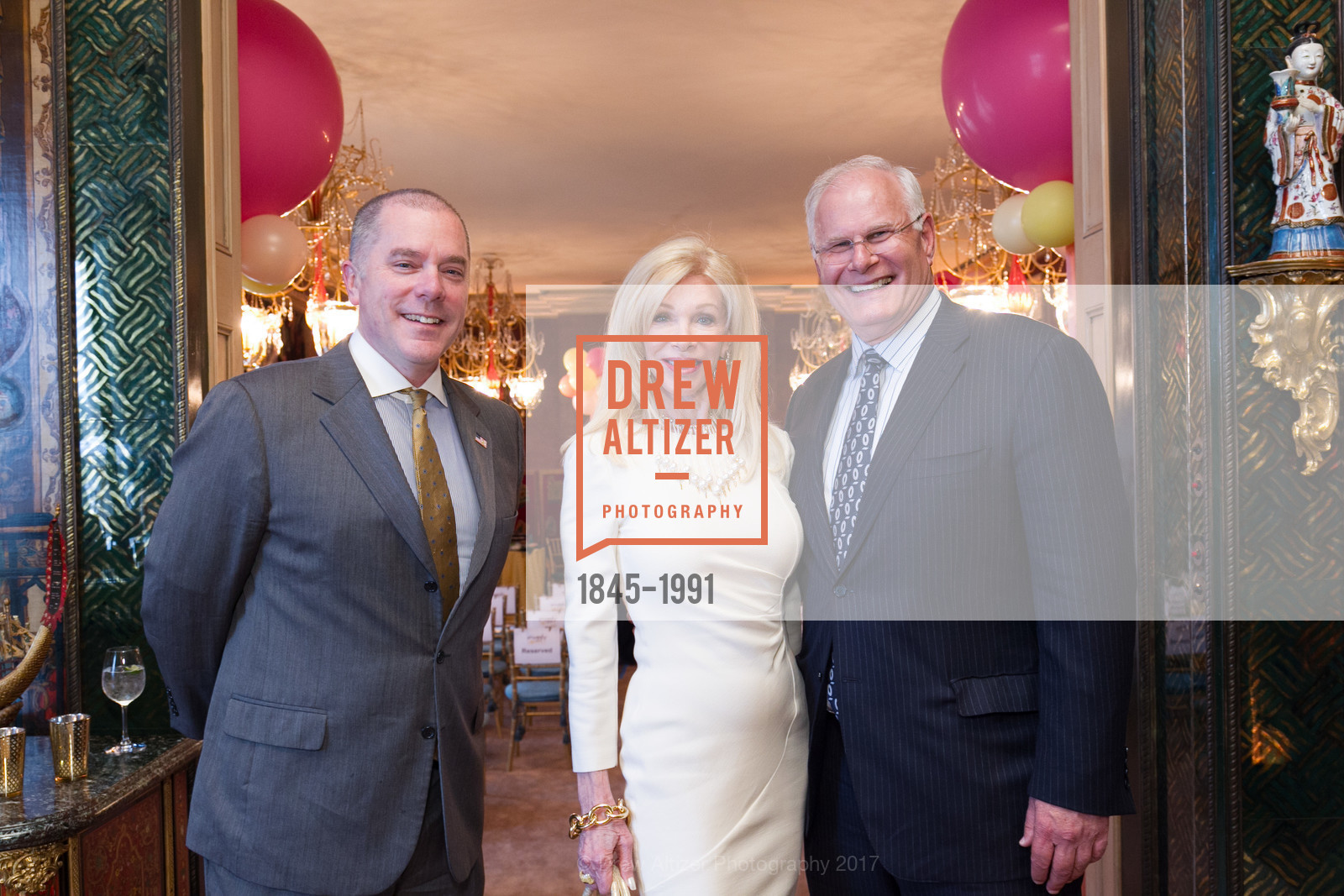 Michael Anderson, Pamala Deikel, Mark Laret, Glogau Teddy Bear Rescue Fund Hosts The Snuggly Soiree, Private Residence, March 23rd, 2017, Photo #1845-1991 Michael Anderson, Pamala Deikel, Mark Laret, Photo #1845-1991