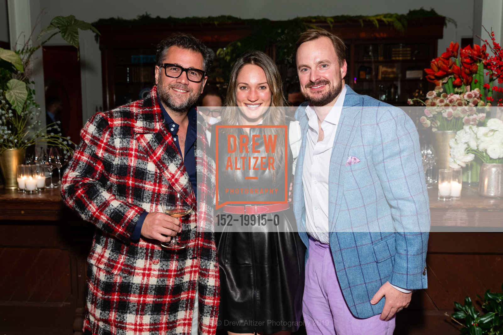 Rob Rosania, Christopher Bass, Maximus Holiday Party 2019, St. Joseph's Art Society. 1401 Howard St, December 13th, 2019, Photo #152-19915-0 Rob Rosania, Christopher Bass, Photo #152-19915-0