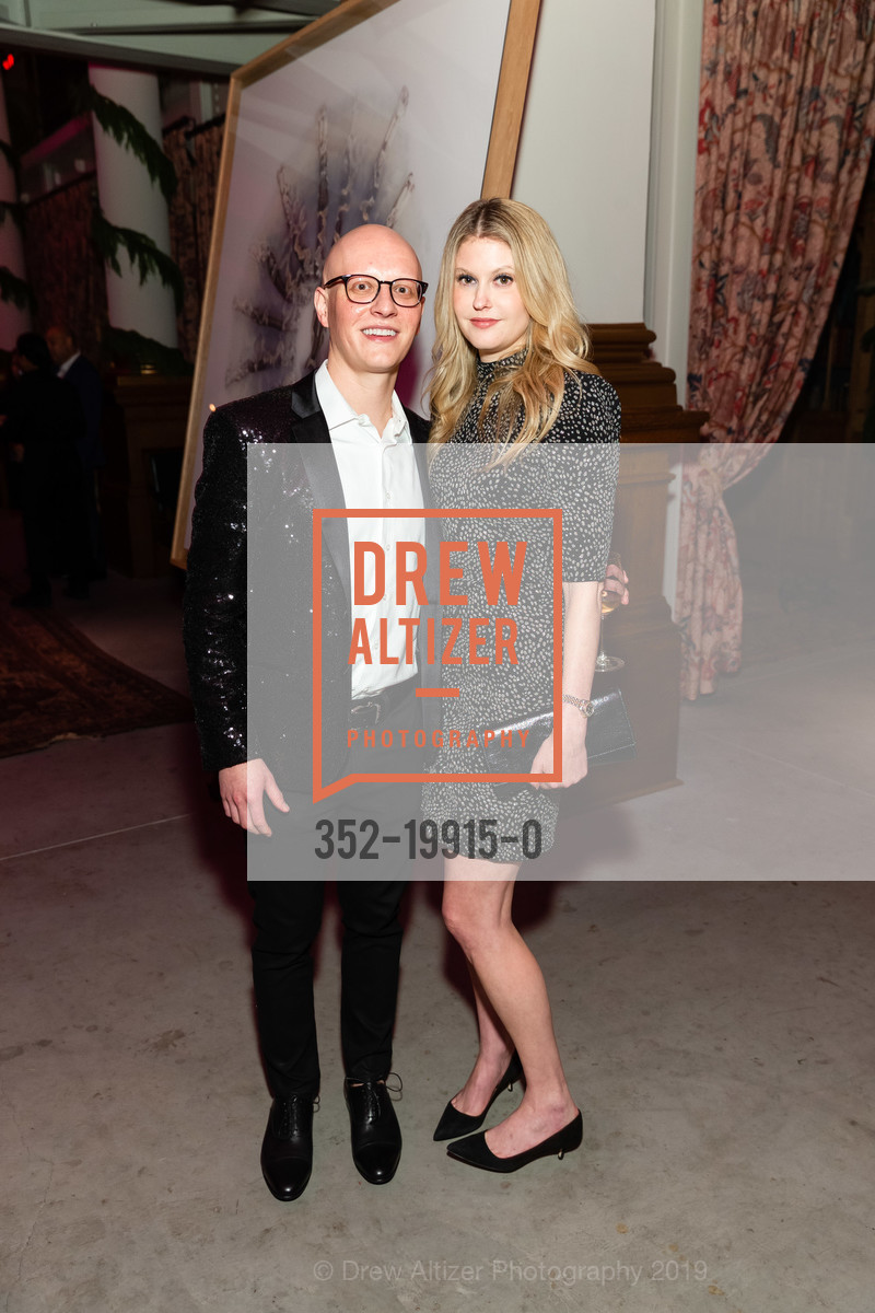 Matthew Myzak, Kristin Spear, Maximus Holiday Party 2019, St. Joseph's Art Society. 1401 Howard St, December 13th, 2019, Photo #352-19915-0 Matthew Myzak, Kristin Spear, Photo #352-19915-0