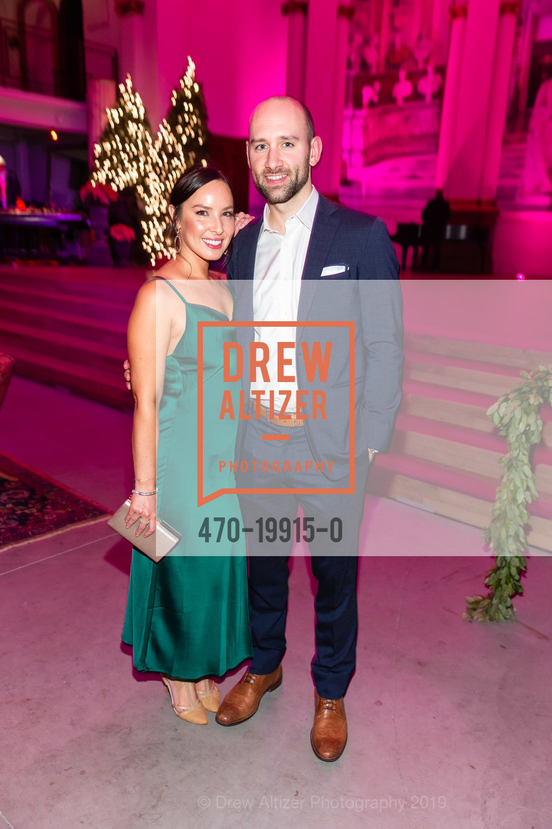 Charlotte Katz, Justin Donaca, Maximus Holiday Party 2019, St. Joseph's Art Society. 1401 Howard St, December 13th, 2019, Photo #470-19915-0 Charlotte Katz, Justin Donaca, Photo #470-19915-0