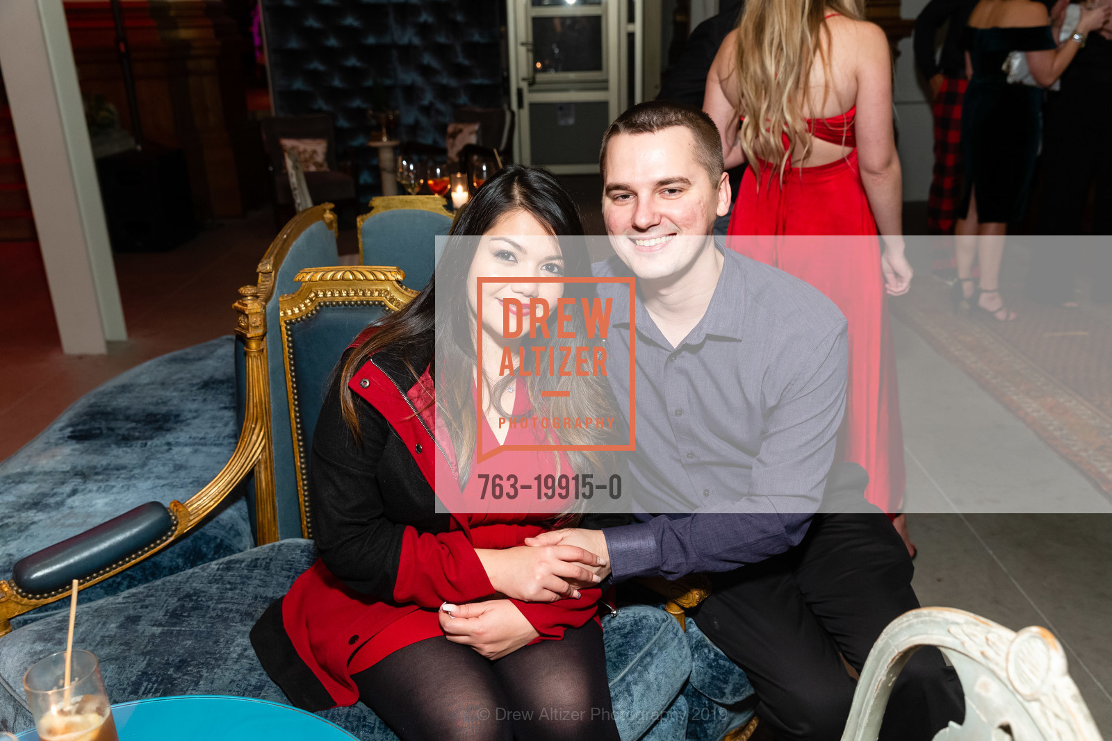 Irma Diaz, Alexander Pura, Maximus Holiday Party 2019, St. Joseph's Art Society. 1401 Howard St, December 13th, 2019, Photo #763-19915-0 Irma Diaz, Alexander Pura, Photo #763-19915-0