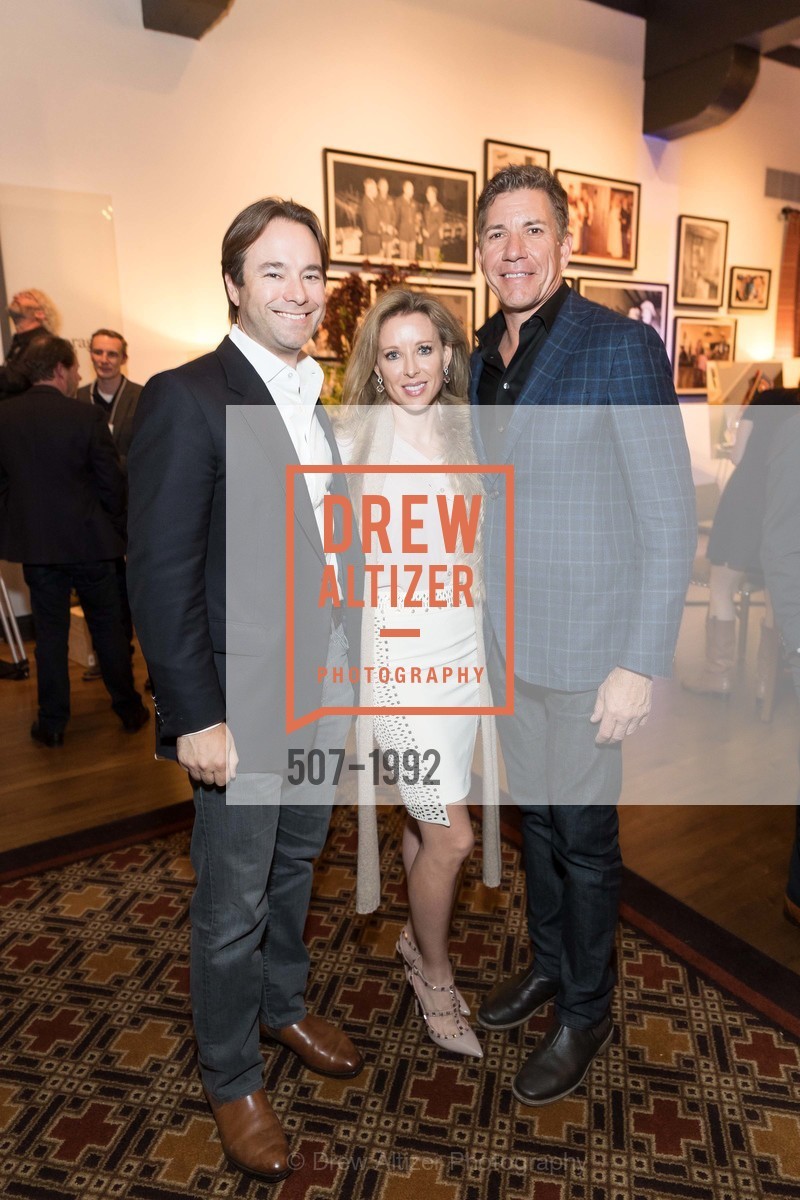 Justin Moore, Melissa Taunton, Gary Kovacs, Opening Reception for World Economic Forum Center at Presidio Officers’ Club hosted by Marc Benioff, Presidio Officers' Club, Photo #507-1992 Justin Moore, Melissa Taunton, Gary Kovacs, Photo #507-1992
