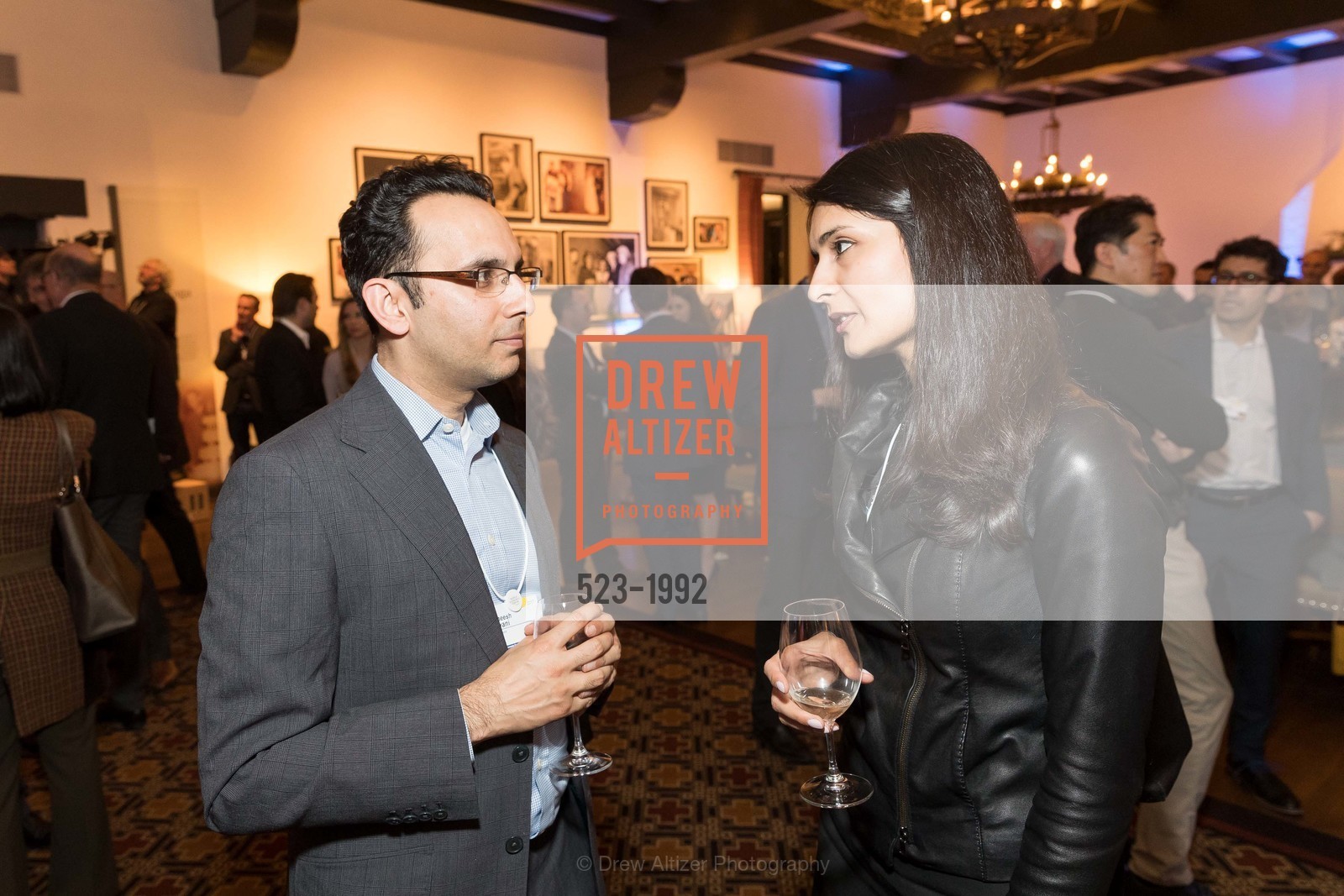 Asheesh Advani, Saadia Zahidi, Opening Reception for World Economic Forum Center at Presidio Officers’ Club hosted by Marc Benioff, Presidio Officers' Club, Photo #523-1992 Asheesh Advani, Saadia Zahidi, Photo #523-1992