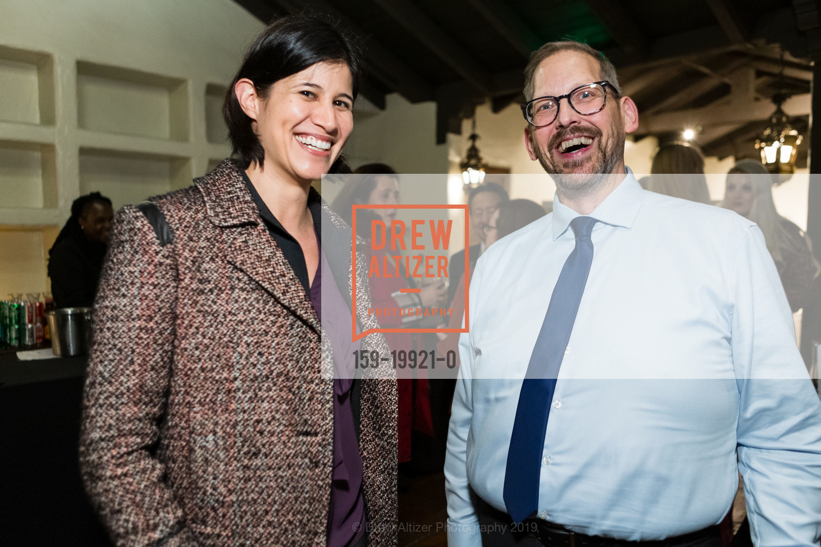 Kavita Sarin, Theo Olson, Silicon Valley Magazine Philanthropy Issue Party, Private Residence, December 12th, 2019, Photo #159-19921-0 Kavita Sarin, Theo Olson, Photo #159-19921-0