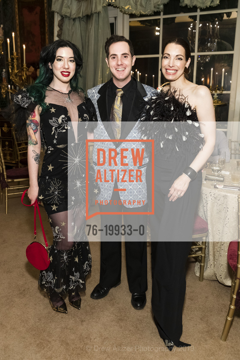 Kendall Getty, Zack Mitchell, Shannon Getty, Gordon Peter Getty's 86th Birthday Celebration, Private Residence, December 14th, 2019, Photo #76-19933-0 Kendall Getty, Zack Mitchell, Shannon Getty, Photo #76-19933-0