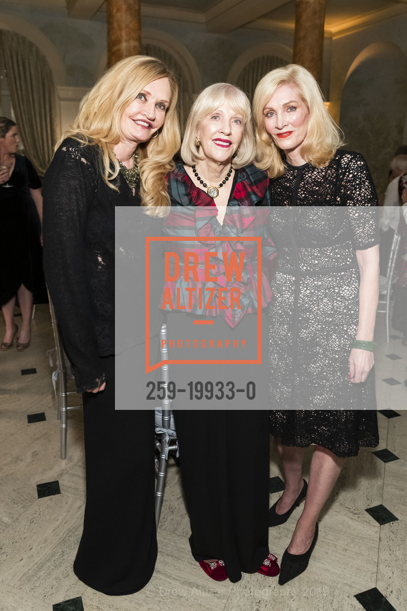 Beth Townsend, Nancy Gilbert, Dede Gelis, Gordon Peter Getty's 86th Birthday Celebration, Private Residence, December 14th, 2019, Photo #259-19933-0 Beth Townsend, Nancy Gilbert, Dede Gelis, Photo #259-19933-0