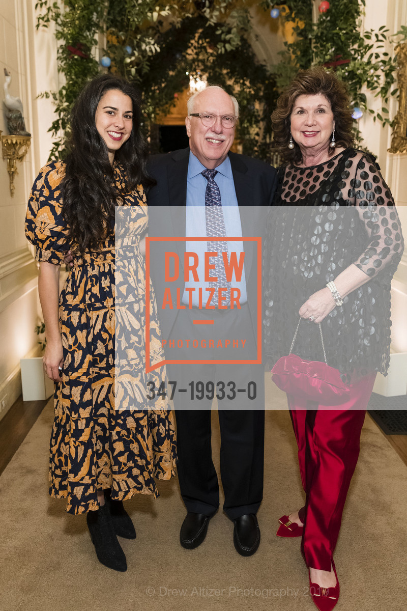 Talia Pines, Richard Glgau, Pam Glogau, Gordon Peter Getty's 86th Birthday Celebration, Private Residence, December 14th, 2019, Photo #347-19933-0 Talia Pines, Richard Glgau, Pam Glogau, Photo #347-19933-0