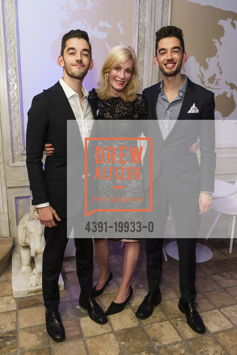 Michael Gelis, Dede Gelis, Andrew Gelis, Gordon Peter Getty's 86th Birthday Celebration, Private Residence, December 14th, 2019, Photo #4391-19933-0 Michael Gelis, Dede Gelis, Andrew Gelis, Photo #4391-19933-0