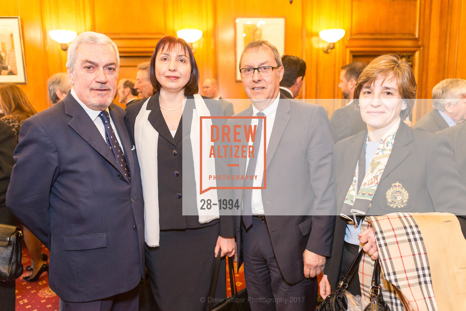 Consul General Dimitrios Xenitellis, Dimitri Diamantes, Sophia Chryssanthacopoulou, Greek Independence Day Official Greek Flag Raising Ceremony, City Hall. 1 Dr Carlton B Goodlett Pl, March 24th, 2017, Photo #28-1994 Consul General Dimitrios Xenitellis, Dimitri Diamantes, Sophia Chryssanthacopoulou, Photo #28-1994