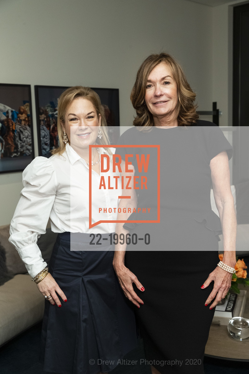 Ana Dierkhising, Val Steele, SF Ballet Benefactor Party 2020, Residence 2646. 2646 Union St, January 9th, 2020, Photo #22-19960-0 Ana Dierkhising, Val Steele, Photo #22-19960-0