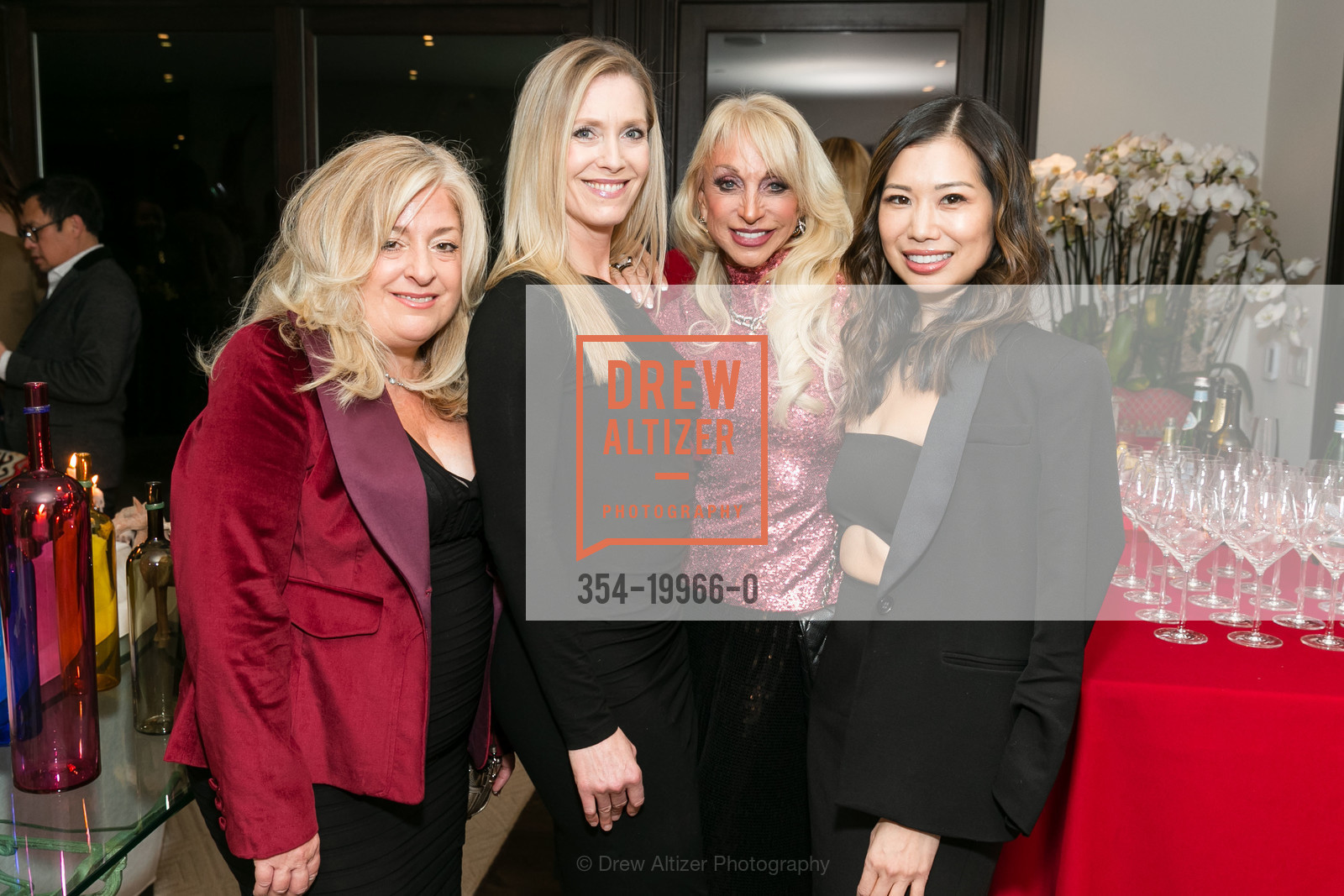 Holly Thier, Rochelle Lacey, Daru Kawalkowski, Betty Yu, SF Ballet Opening Night Gala 2020 Patron Appreciation Party in Marin - January 8th, Private Residence, Photo #354-19966-0 Holly Thier, Rochelle Lacey, Daru Kawalkowski, Betty Yu, Photo #354-19966-0