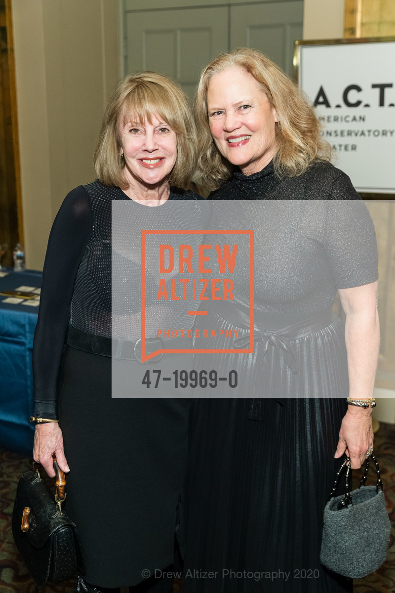 Joyce CLark, Ann Marymor, ACT's Producers Circle Dinner 2020, Geary Theatre. 415 Geary Street, January 9th, 2020, Photo #47-19969-0 Joyce CLark, Ann Marymor, Photo #47-19969-0
