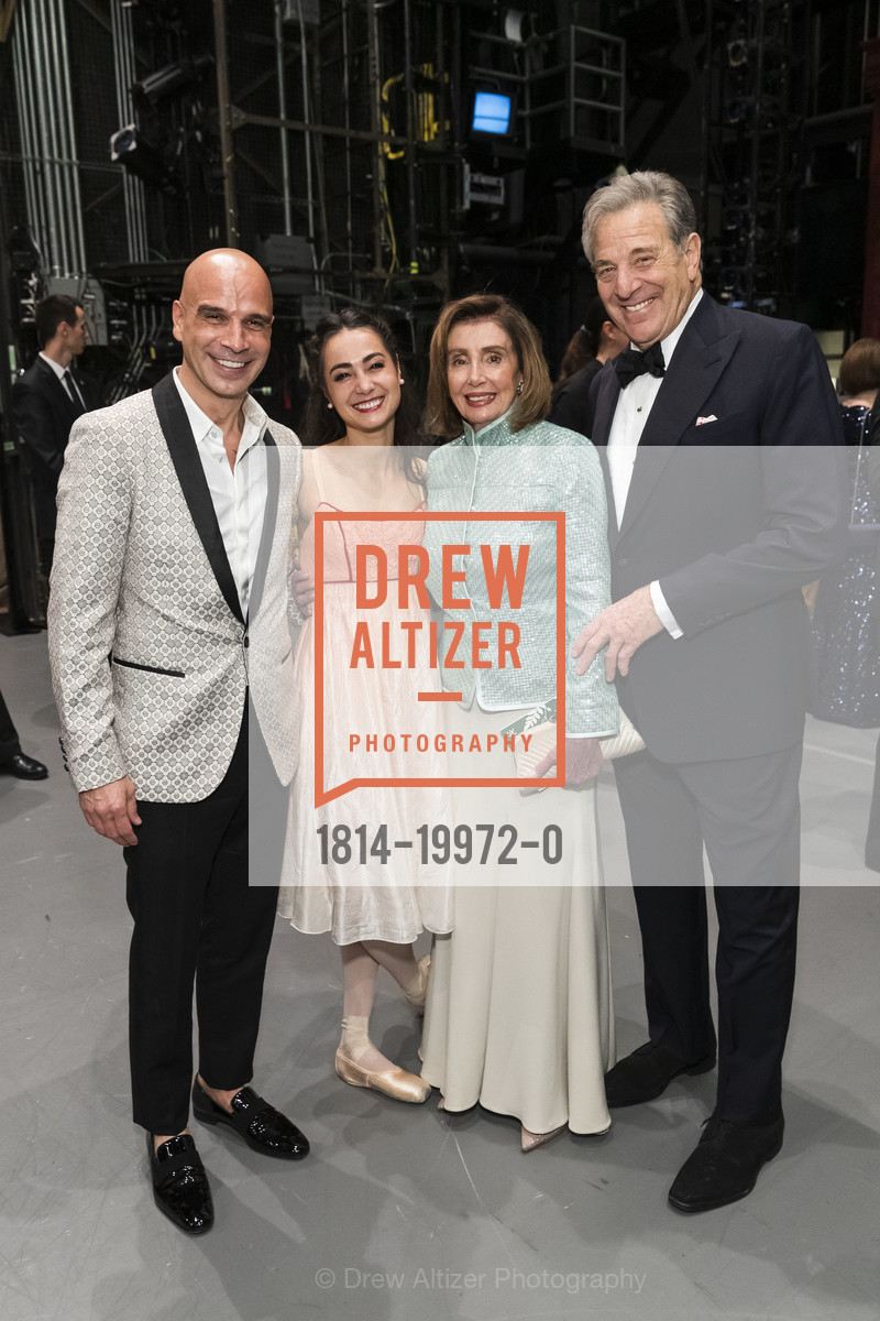 Mourad Lahlou, Mathilde Froustey, Nancy Pelosi, Paul Pelosi, SF Ballet Opening Night Gala 2020, War Memorial. 1 Dr Carlton B Goodlett Pl 94102, Photo #1814-19972-0 Mourad Lahlou, Mathilde Froustey, Nancy Pelosi, Paul Pelosi, Photo #1814-19972-0