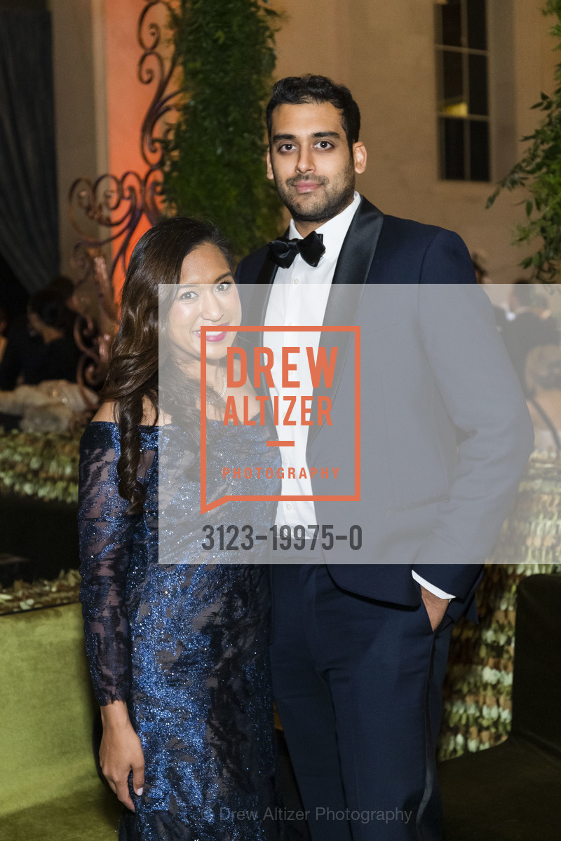 Nisha Baxi, Neel Mehta, SF Ballet ENCORE! Opening Night Gala 2020, City Hall. 1 Dr Carlton B Goodlett Pl, Photo #3123-19975-0 Nisha Baxi, Neel Mehta, Photo #3123-19975-0