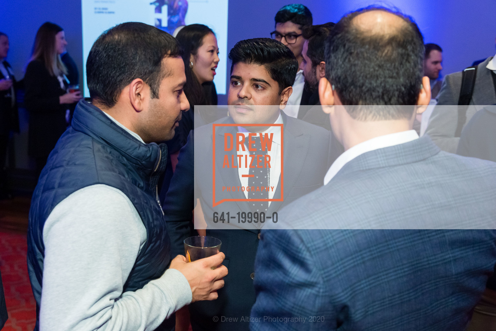 Vasudev Bailey, Artis Ventures JP Morgan Cocktails and Conversations 2020, Merchant's Exchange Club. 75 Leidesdorff Street, January 12th, 2020, Photo #641-19990-0 Vasudev Bailey, Photo #641-19990-0