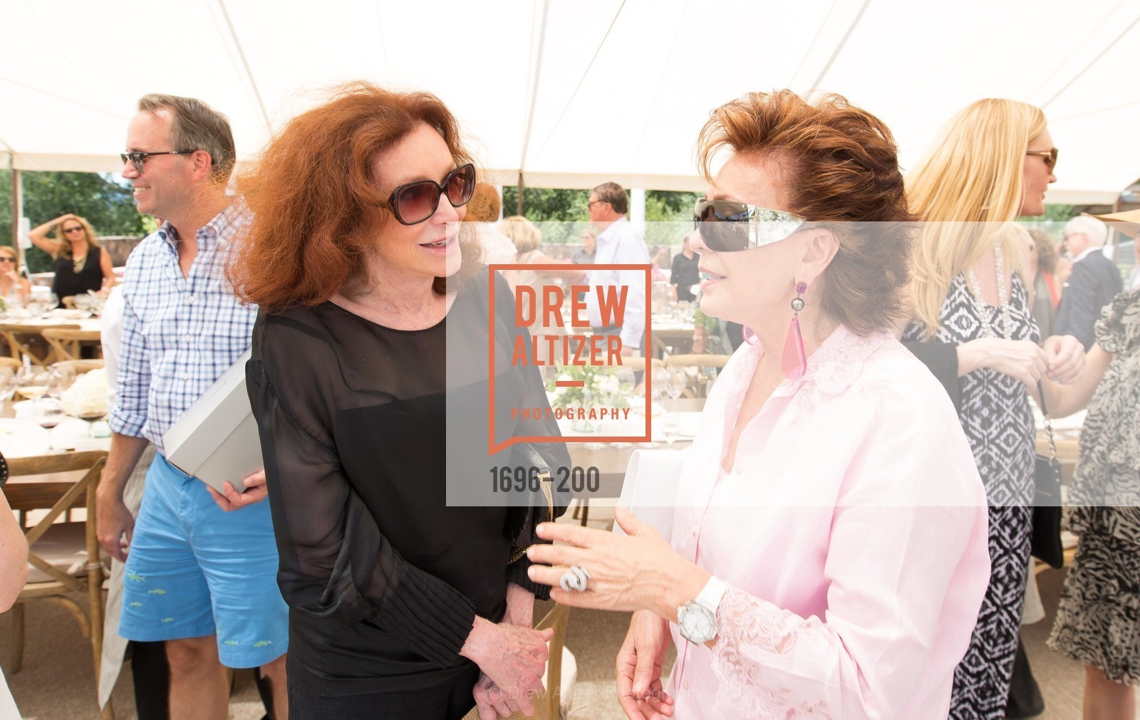 Ann Getty, Maria Manetti Shrem, Festival del Sole Brunello Cucinelli Luncheon Hosted by Hall Wines and Neiman Marcus, P\. 56 Auberge Rd, July 19th, 2015,Drew Altizer, Drew Altizer Photography, full-service agency, private events, San Francisco photographer, photographer california