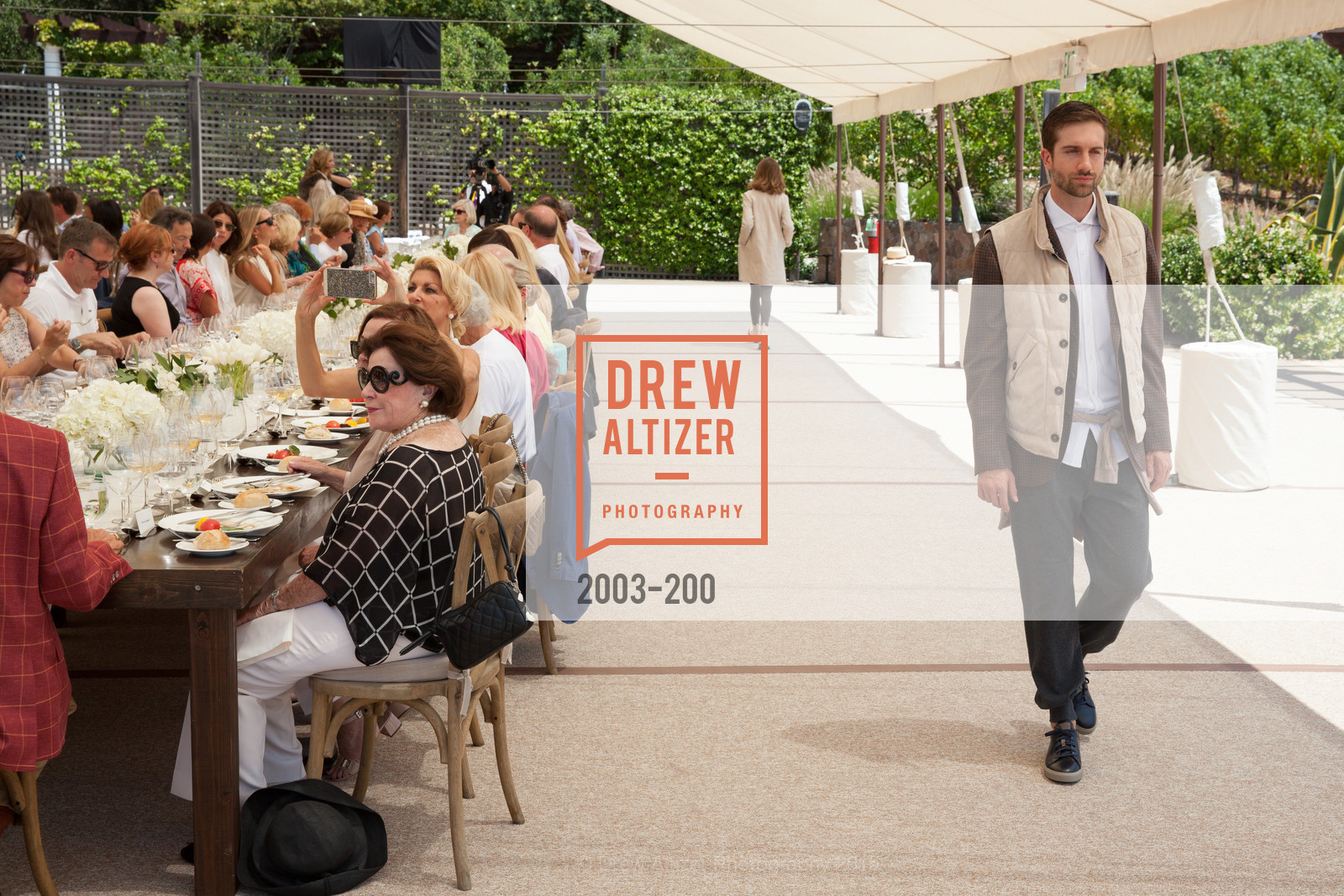 Model, Festival del Sole Brunello Cucinelli Luncheon Hosted by Hall Wines and Neiman Marcus, P\. 56 Auberge Rd, July 19th, 2015,Drew Altizer, Drew Altizer Photography, full-service agency, private events, San Francisco photographer, photographer california