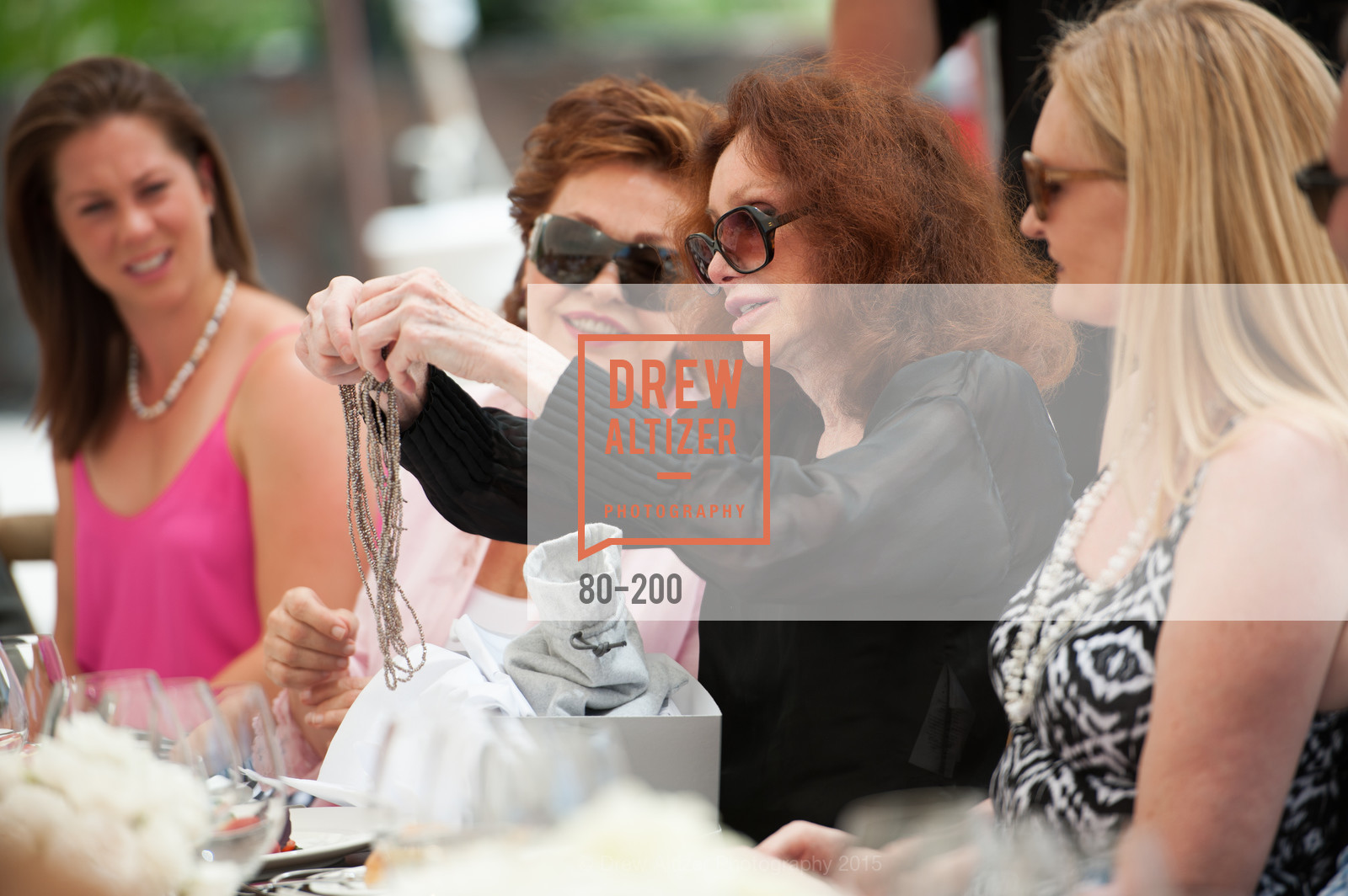 Maria Manetti Shrem, Ann Getty, Festival del Sole Brunello Cucinelli Luncheon Hosted by Hall Wines and Neiman Marcus, P\. 56 Auberge Rd, July 19th, 2015,Drew Altizer, Drew Altizer Photography, full-service event agency, private events, San Francisco photographer, photographer California