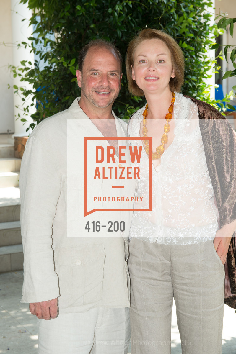 Barrett Wissman, Nina Kotova, Festival del Sole Brunello Cucinelli Luncheon Hosted by Hall Wines and Neiman Marcus, P\. 56 Auberge Rd, July 19th, 2015