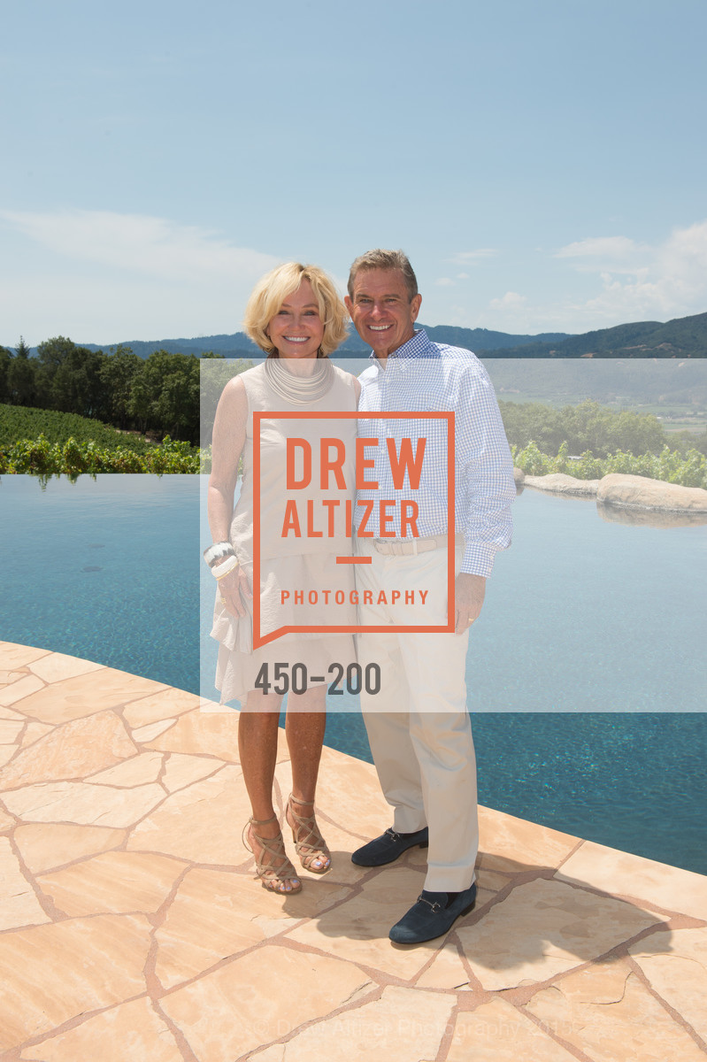 Kathryn Hall, Craig Hall, Festival del Sole Brunello Cucinelli Luncheon Hosted by Hall Wines and Neiman Marcus, P\. 56 Auberge Rd, July 19th, 2015,Drew Altizer, Drew Altizer Photography, full-service agency, private events, San Francisco photographer, photographer california