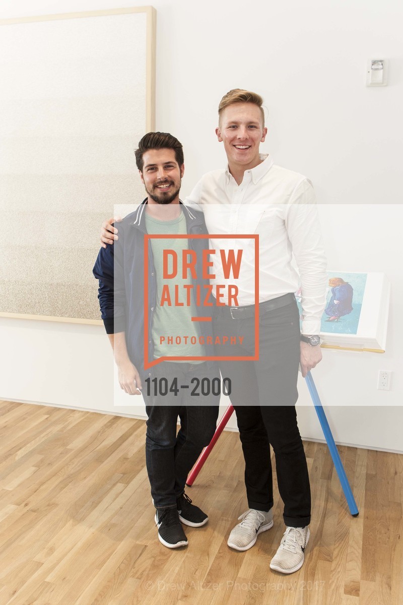 Jeffrey Gersom, Kiefer Hickman, David Hockney Opening at Gallery Pace Palo Alto, Pace Gallery, March 29th, 2017, Photo #1104-2000 Jeffrey Gersom, Kiefer Hickman, Photo #1104-2000