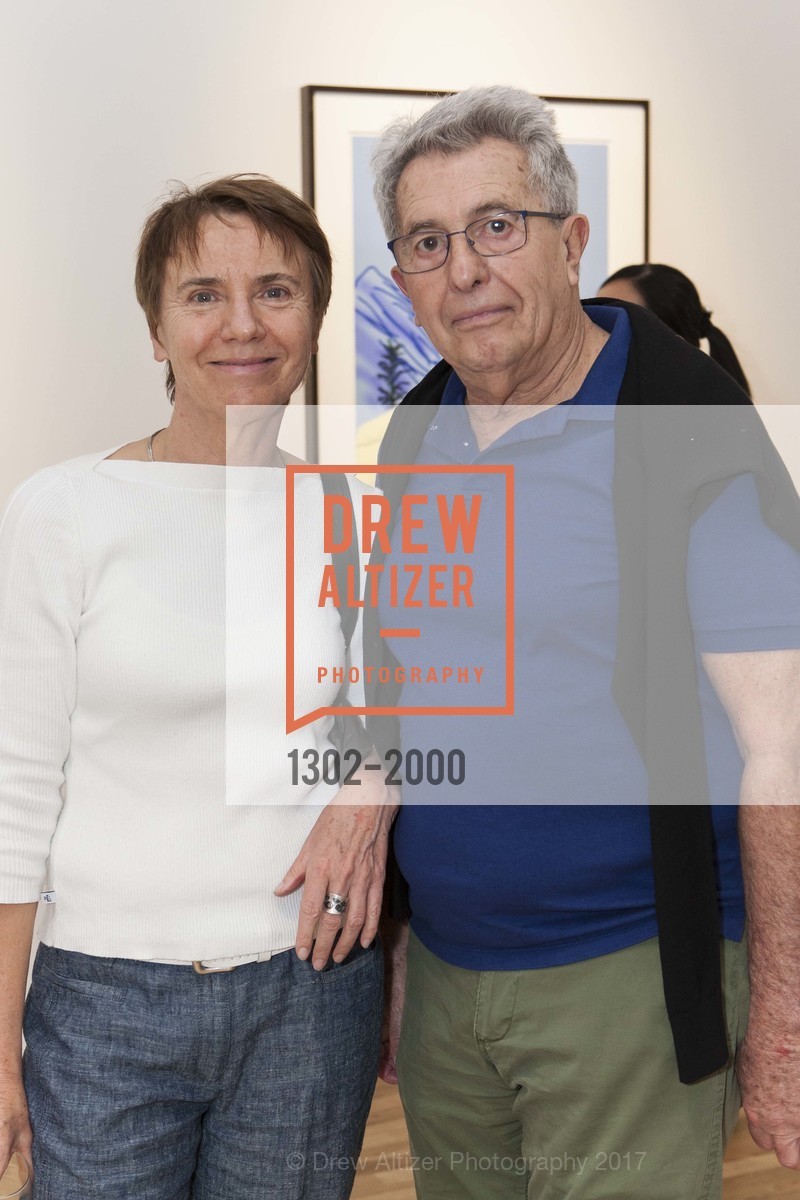 Andrea Help, Daniel Berner, David Hockney Opening at Gallery Pace Palo Alto, Pace Gallery, March 29th, 2017, Photo #1302-2000 Andrea Help, Daniel Berner, Photo #1302-2000