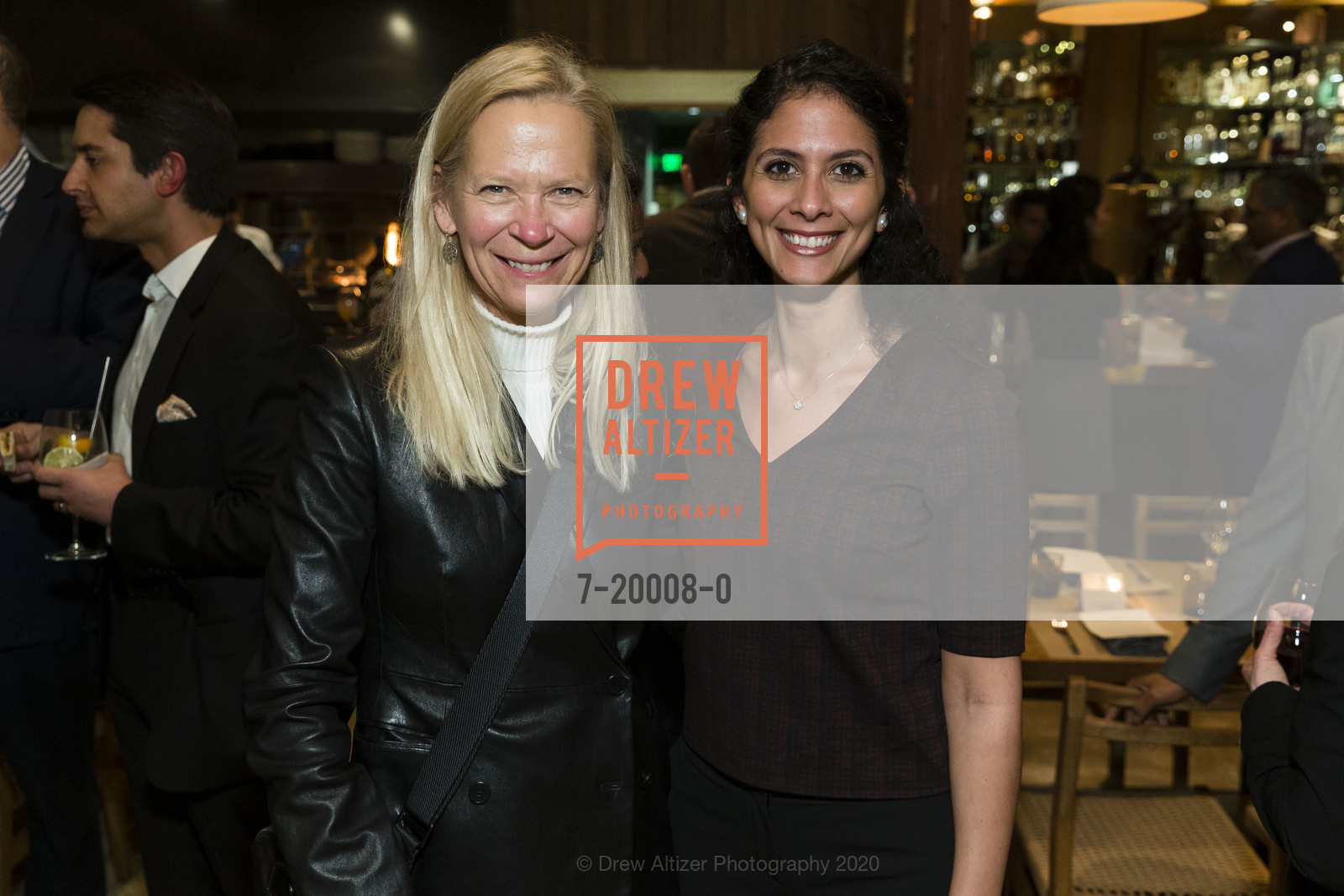 Linda Avi, Ameena El-Bibany, Artis Ventures JP Morgan Dinner 2020, Cotogna Restaurant. 490 Pacific Avenue, January 15th, 2020, Photo #7-20008-0 Linda Avi, Ameena El-Bibany, Photo #7-20008-0