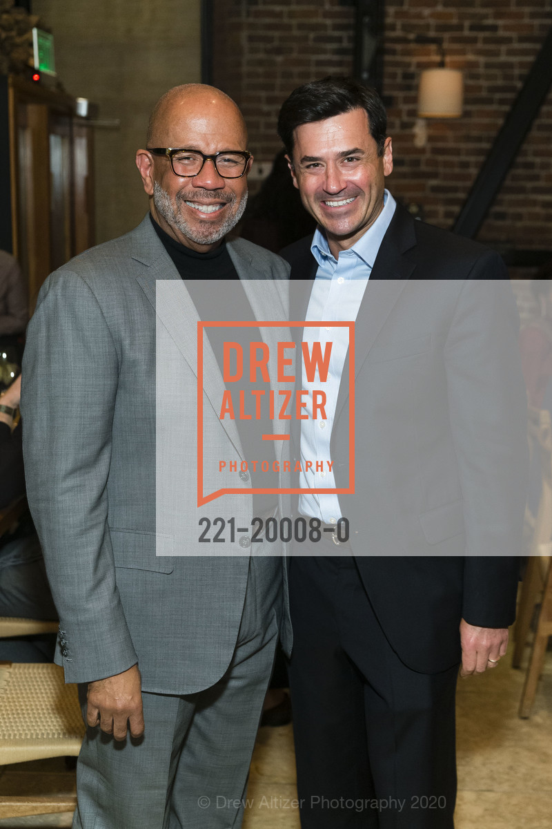 Bill Carson, Daniel Dornbusch, Artis Ventures JP Morgan Dinner 2020, Cotogna Restaurant. 490 Pacific Avenue, January 15th, 2020, Photo #221-20008-0 Bill Carson, Daniel Dornbusch, Photo #221-20008-0