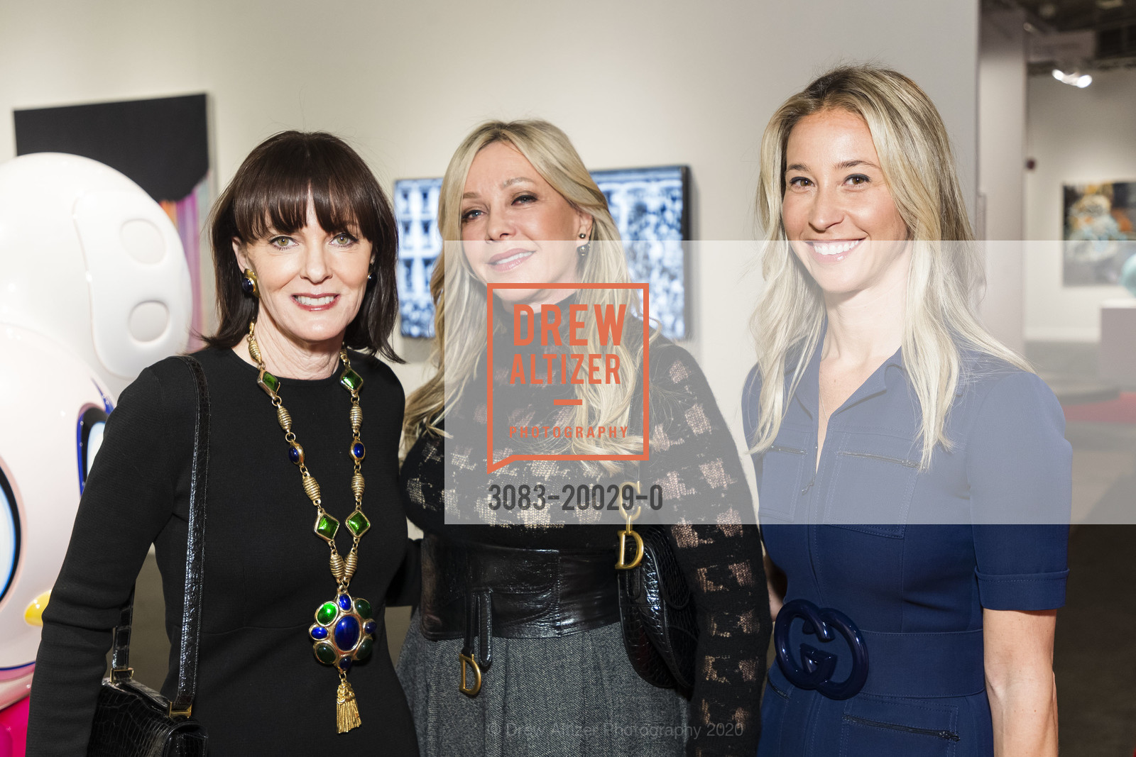 Allison Speer, Lauren King, Meredith Darrow, FOG Design+Art Preview Gala 2020, Fort Mason Festival Pavilion, January 15th, 2020, Photo #3083-20029-0 Allison Speer, Lauren King, Meredith Darrow, Photo #3083-20029-0